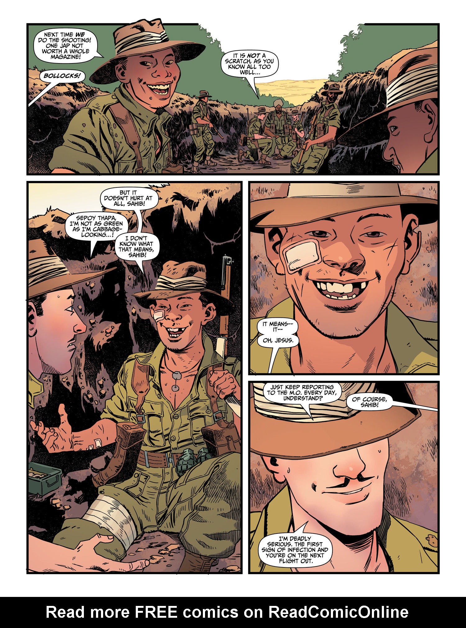 Read online Lion and the Eagle comic -  Issue #3 - 5