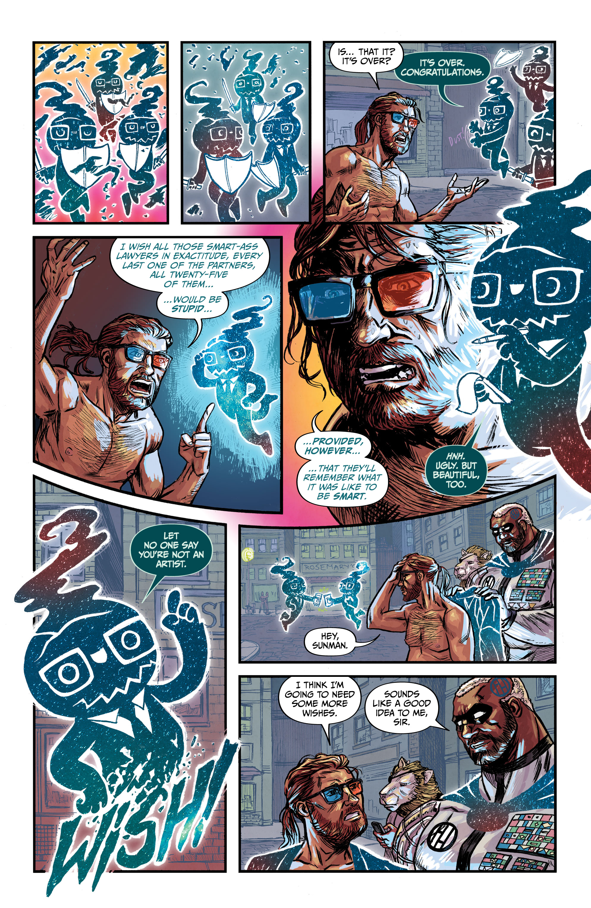 Read online Eight Billion Genies comic -  Issue #7 - 21