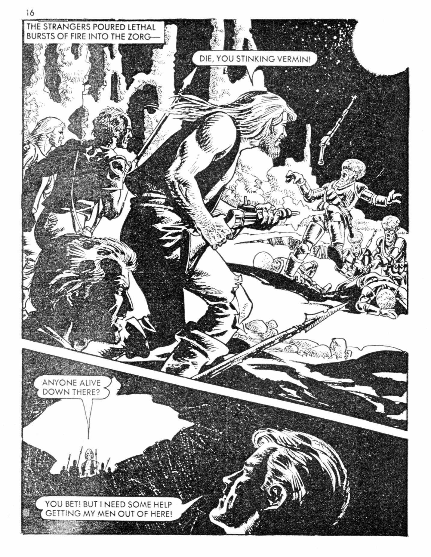 Read online Starblazer comic -  Issue #147 - 16