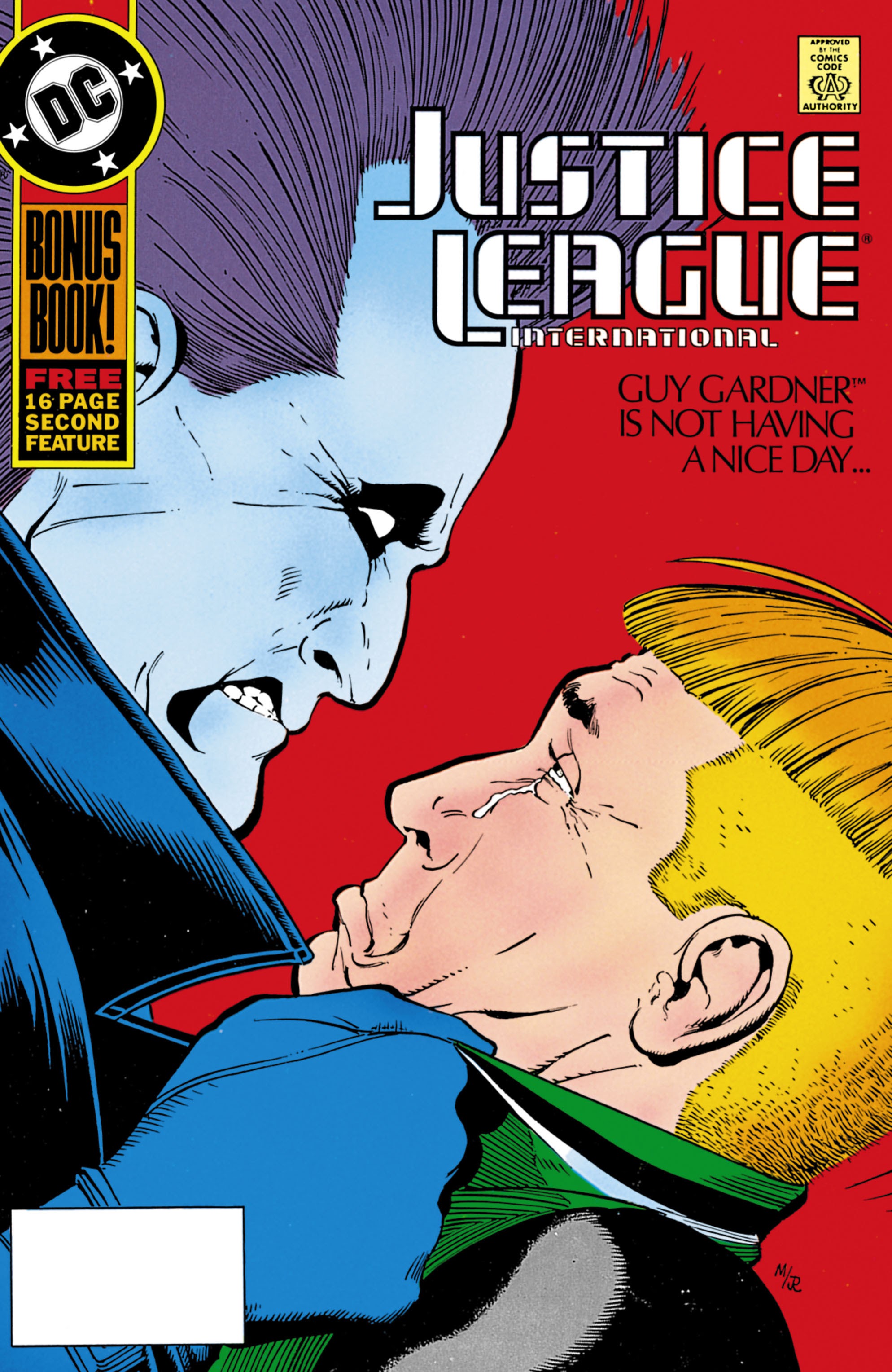 Read online Justice League International (1987) comic -  Issue #18 - 1