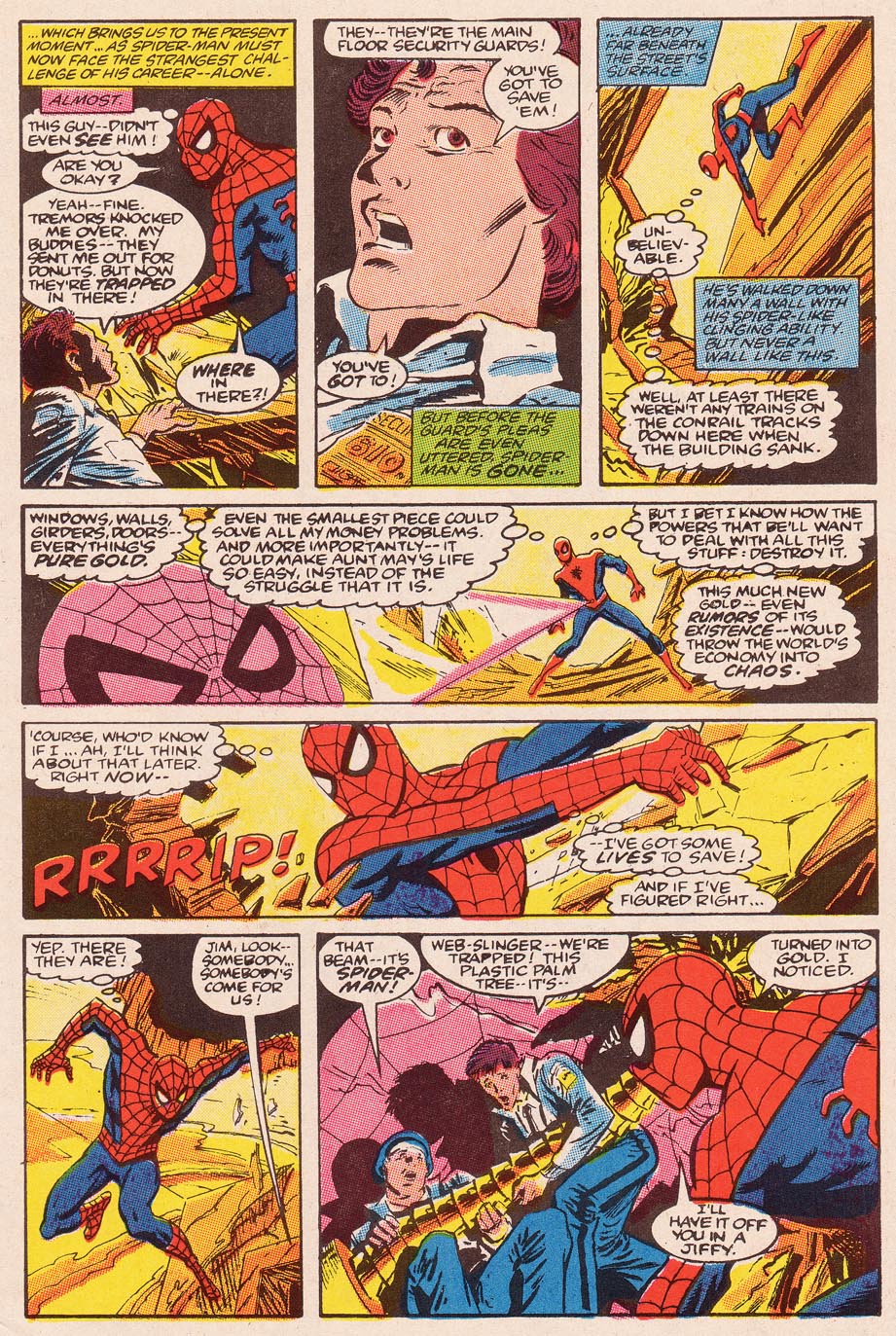 Read online Web of Spider-Man (1985) comic -  Issue #6 - 7