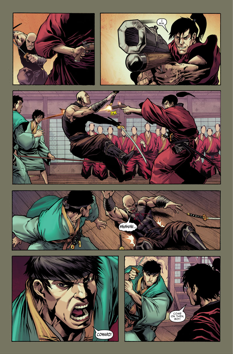 Read online Samurai's Blood comic -  Issue #6 - 21