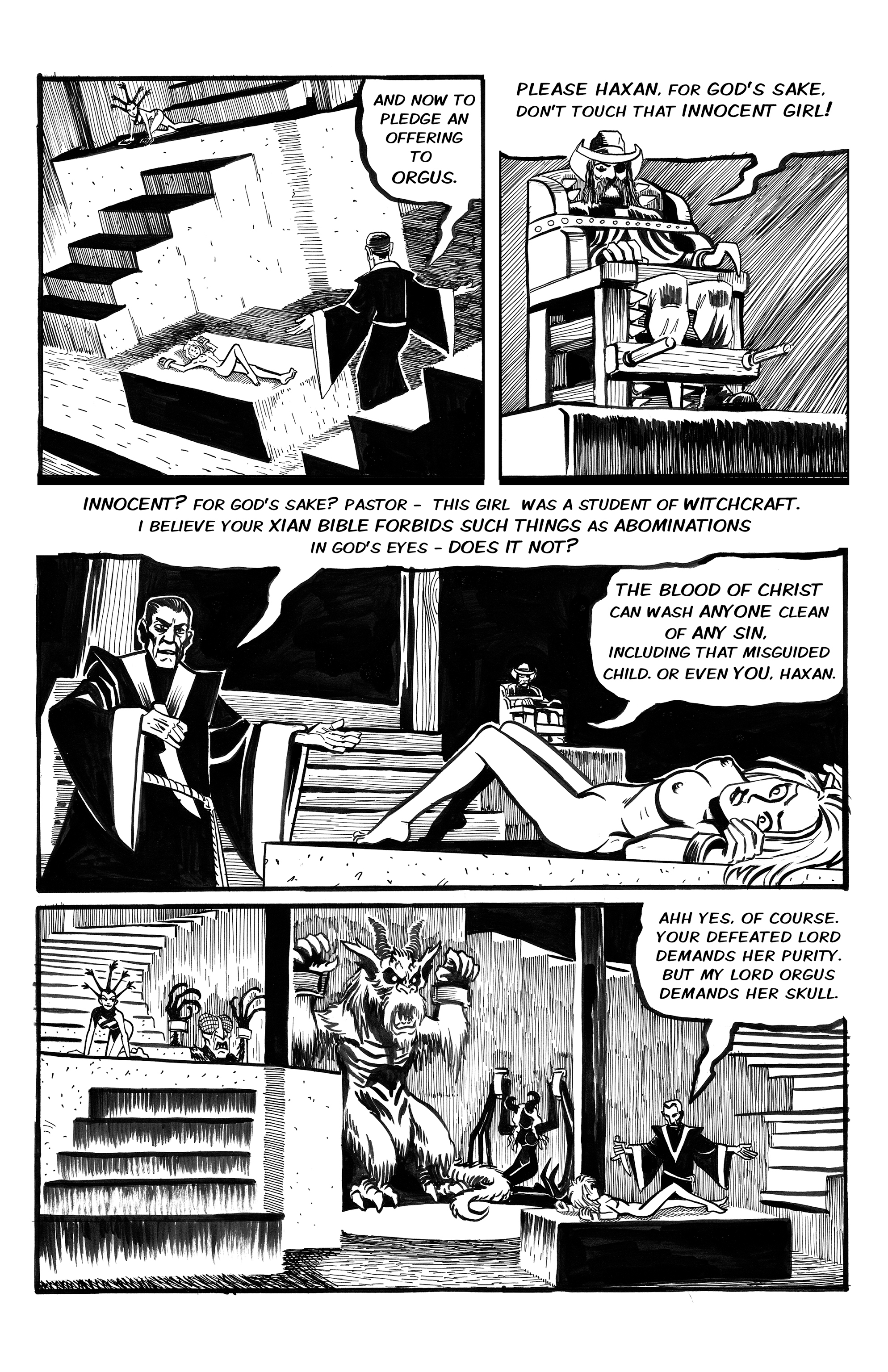 Read online Wulf and Batsy: Magnum Orgus comic -  Issue #8 - 18