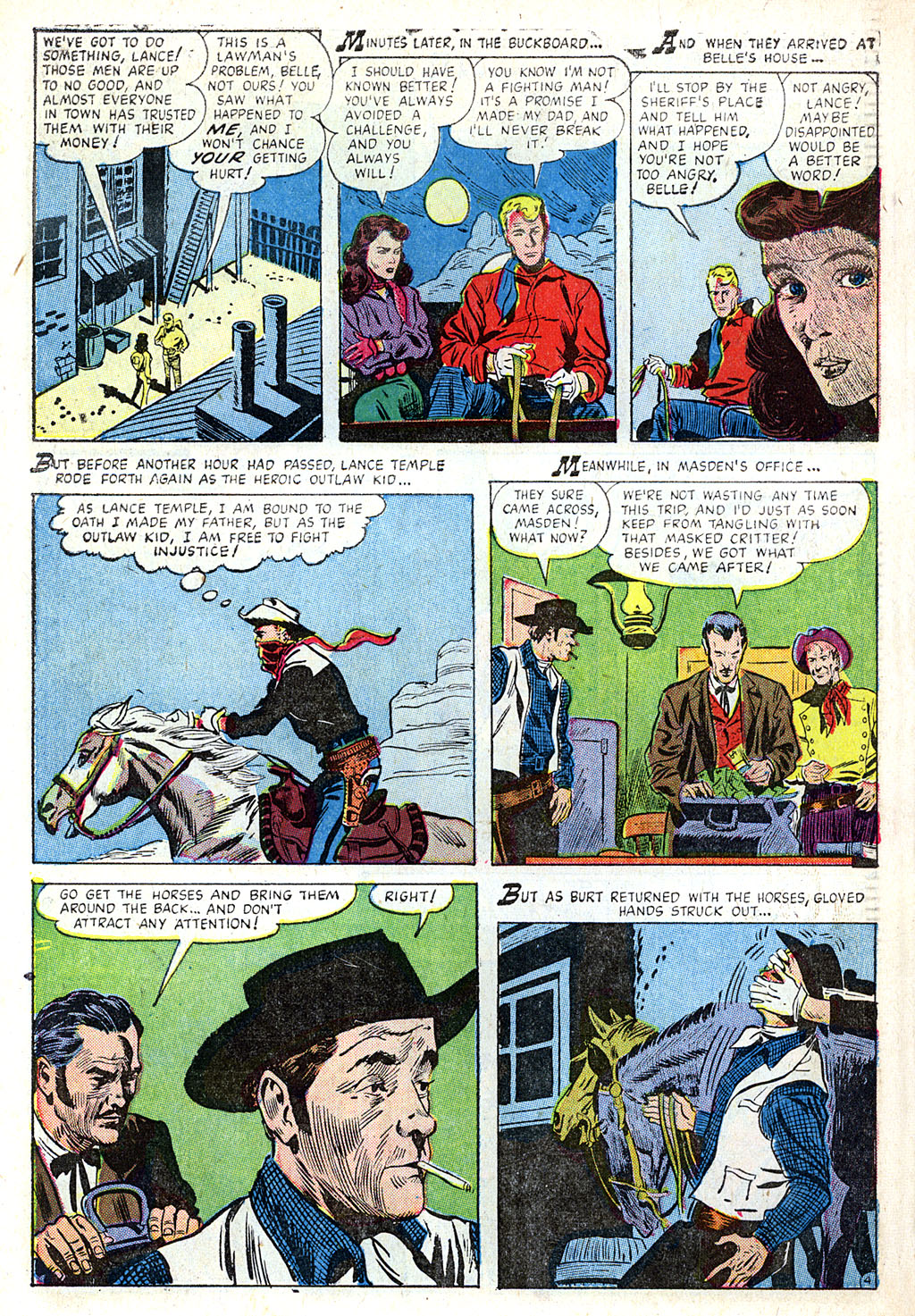 Read online The Outlaw Kid (1954) comic -  Issue #8 - 30