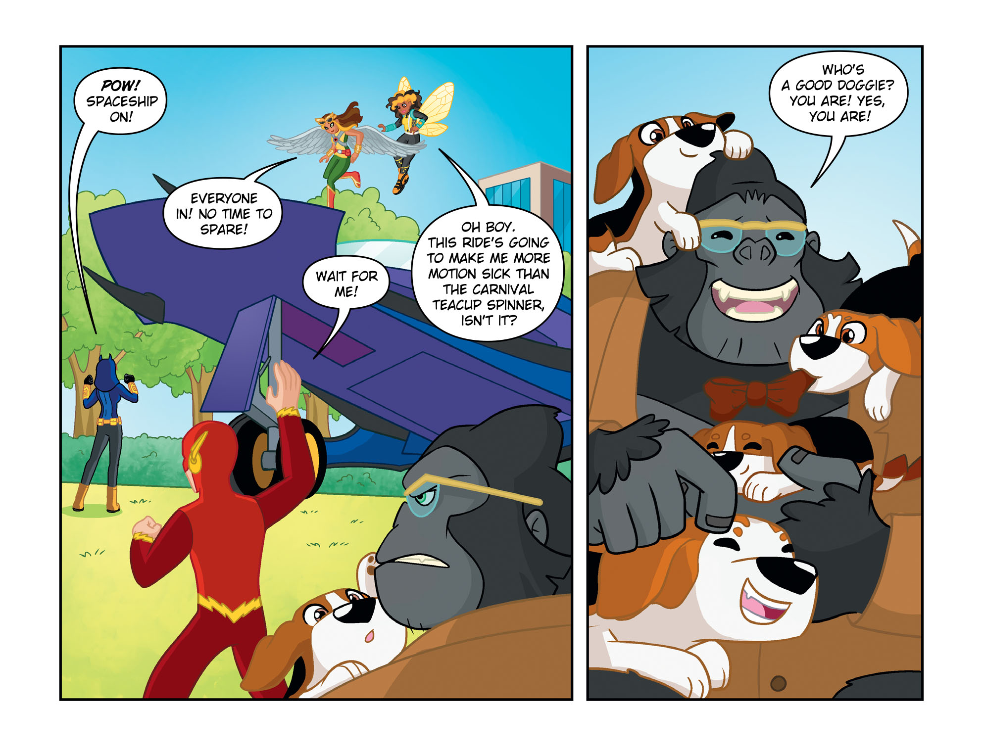 Read online DC Super Hero Girls: Spaced Out comic -  Issue #10 - 15