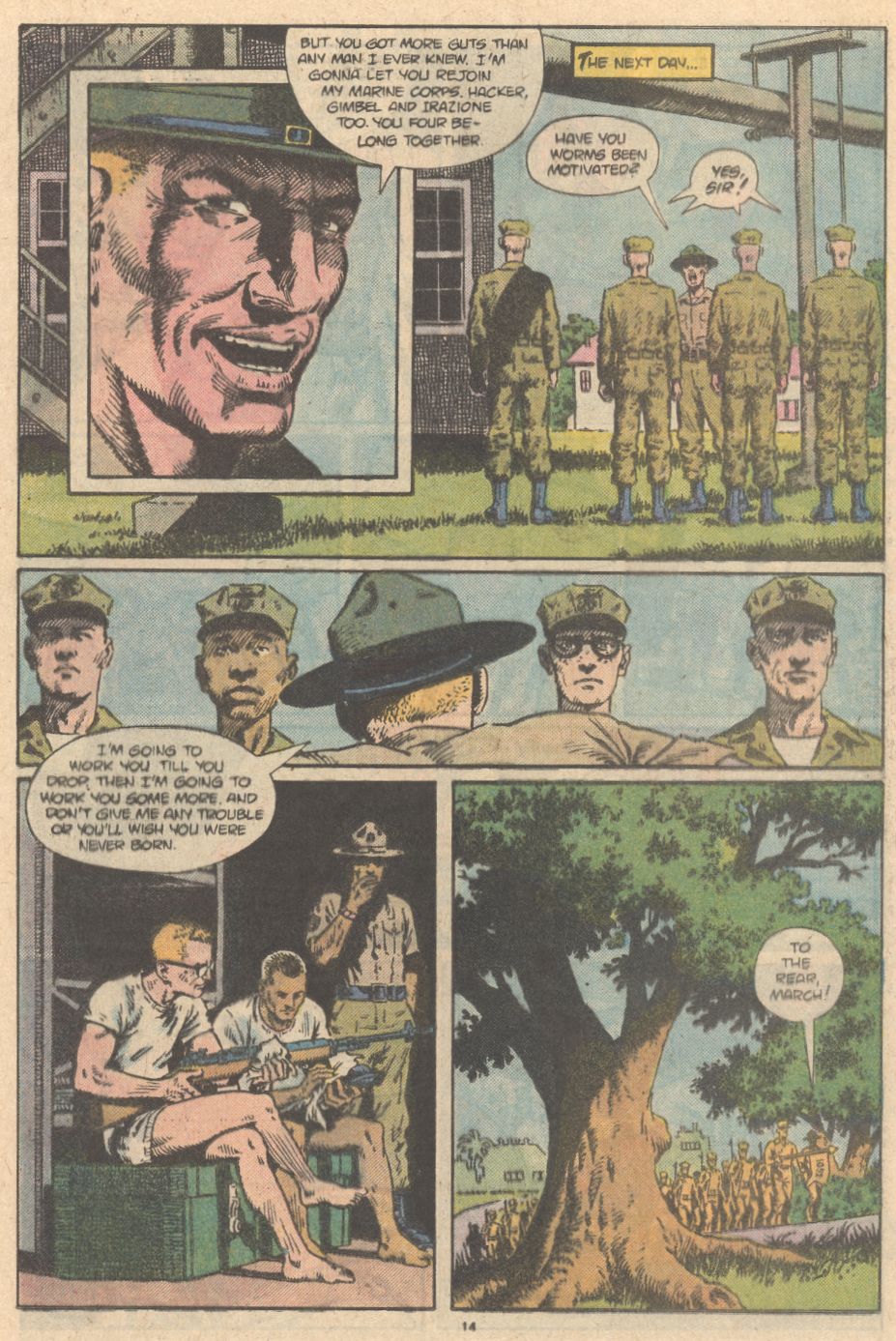 Read online Semper Fi comic -  Issue #8 - 12