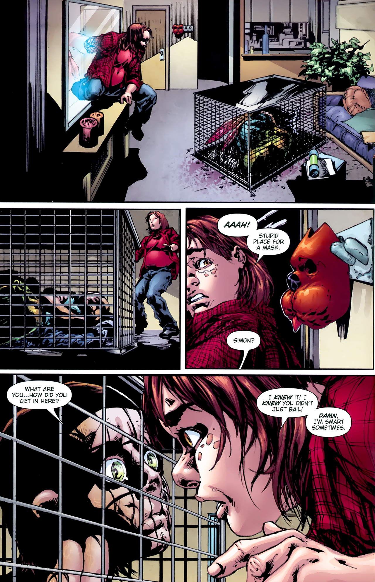 Read online George R.R. Martin's Wild Cards: The Hard Call comic -  Issue #5 - 12