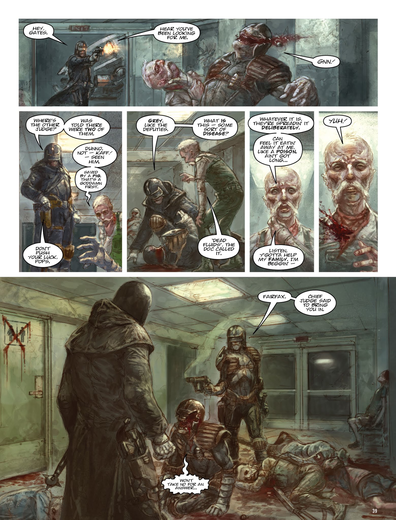 Read online The Dark Judges: The Fall of Deadworld comic -  Issue # TPB - 40