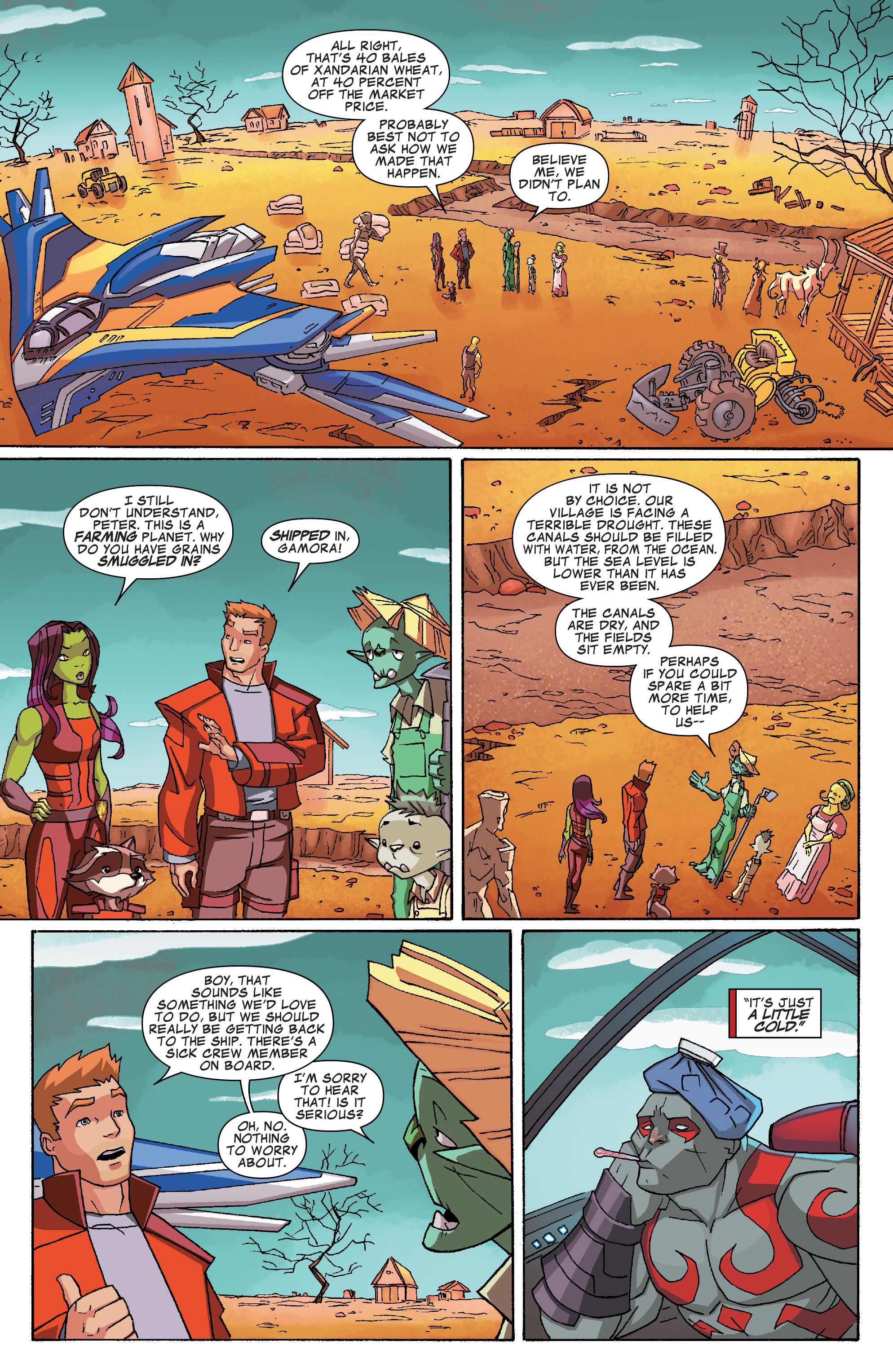 Read online Marvel Universe Guardians of the Galaxy [I] comic -  Issue #3 - 3