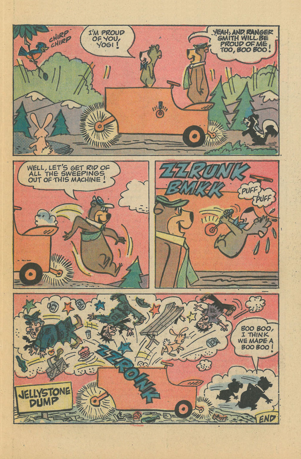 Read online Yogi Bear (1970) comic -  Issue #20 - 20