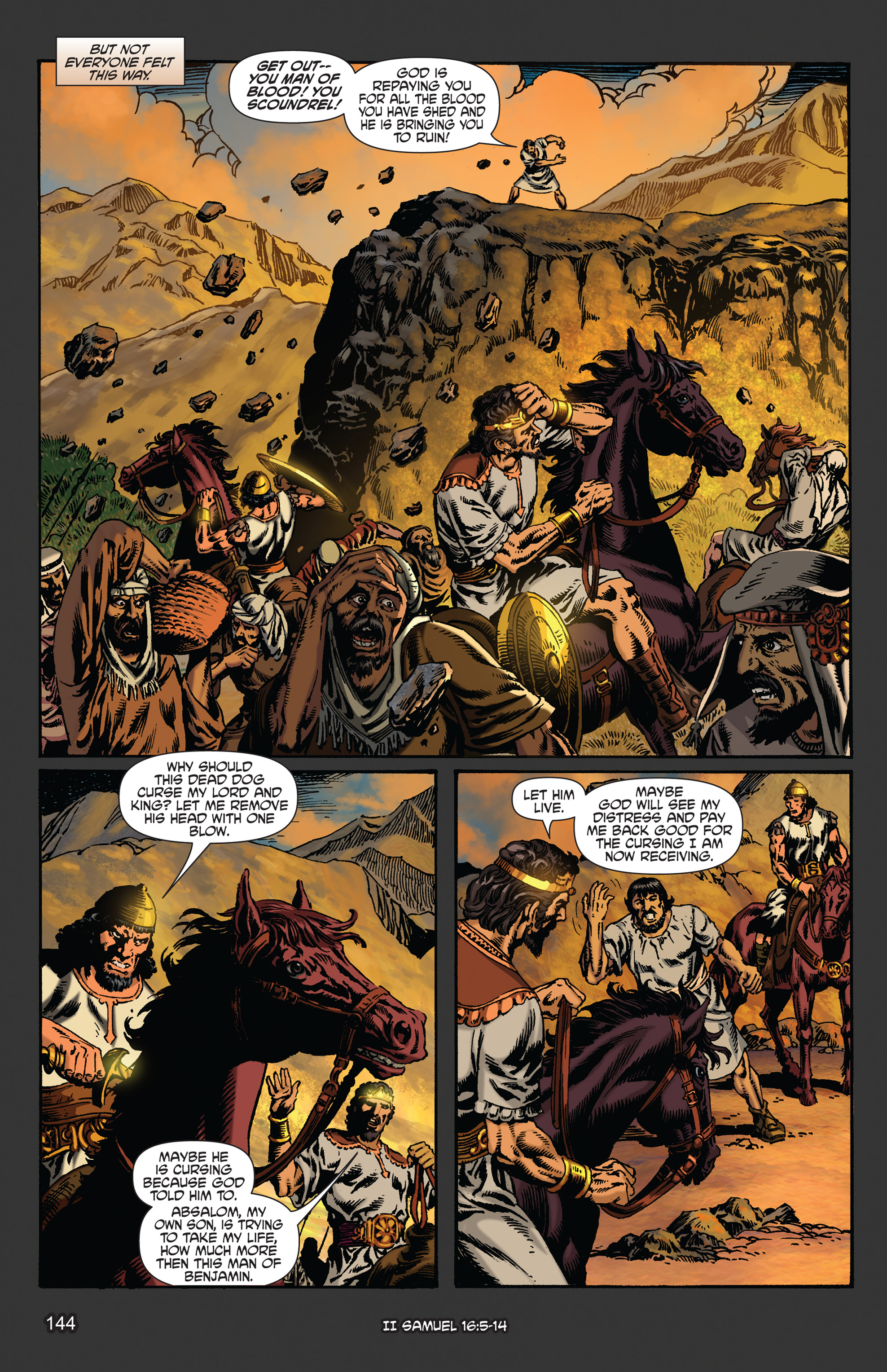Read online The Kingstone Bible comic -  Issue #5 - 148
