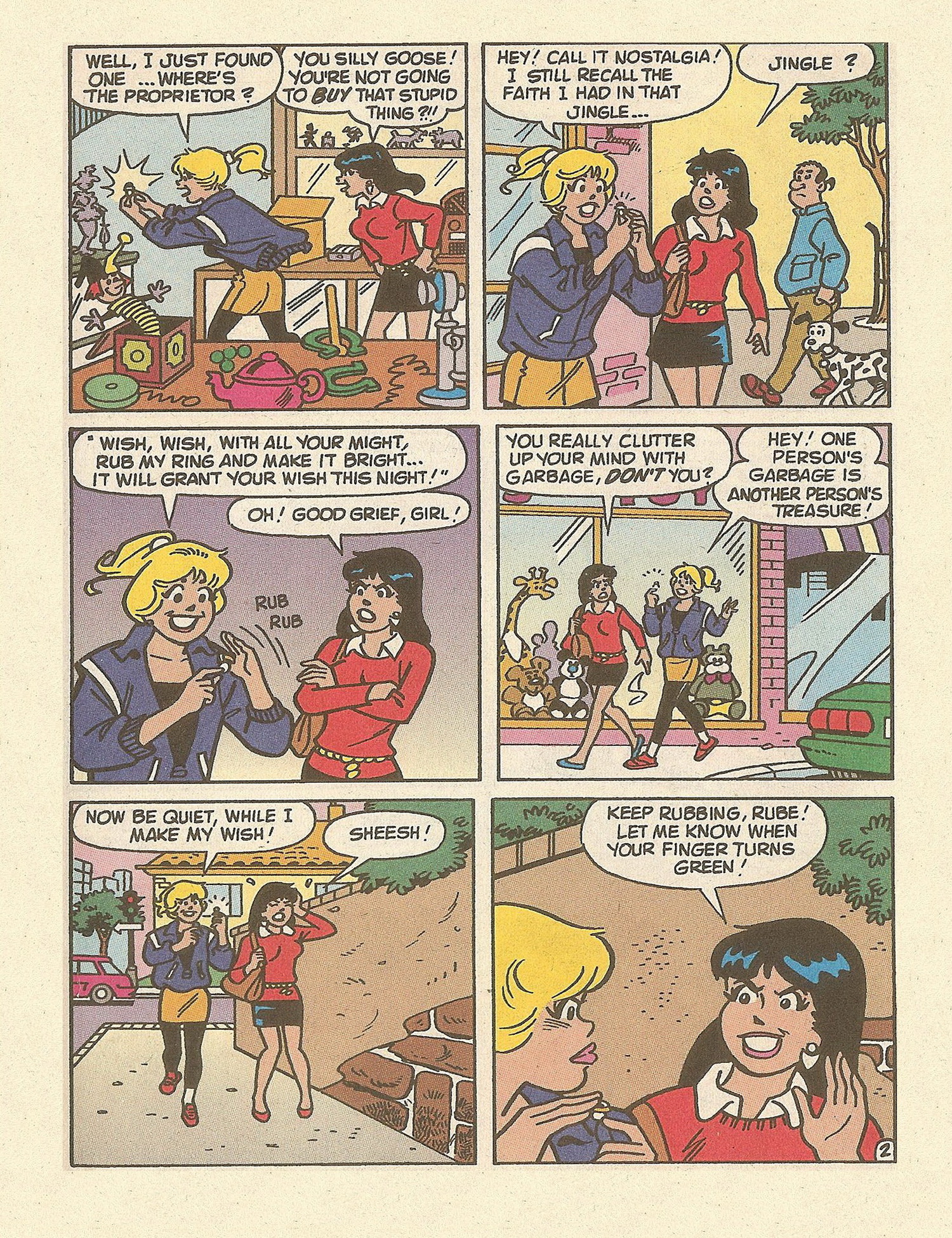 Read online Betty and Veronica Digest Magazine comic -  Issue #115 - 25