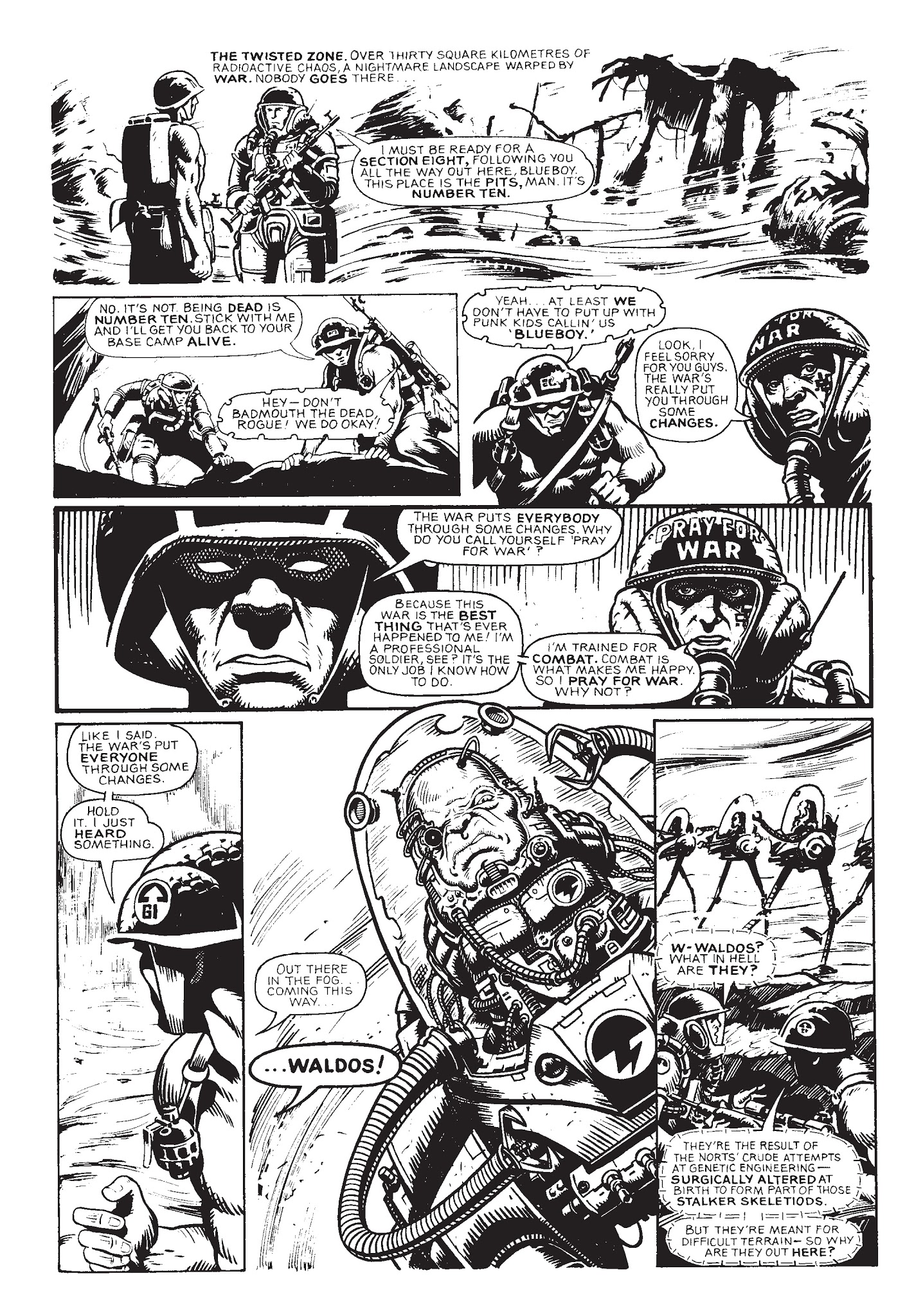 Read online Rogue Trooper: Tales of Nu-Earth comic -  Issue # TPB 1 - 384