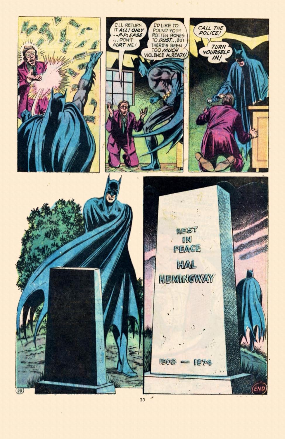 Read online Batman (1940) comic -  Issue #261 - 23