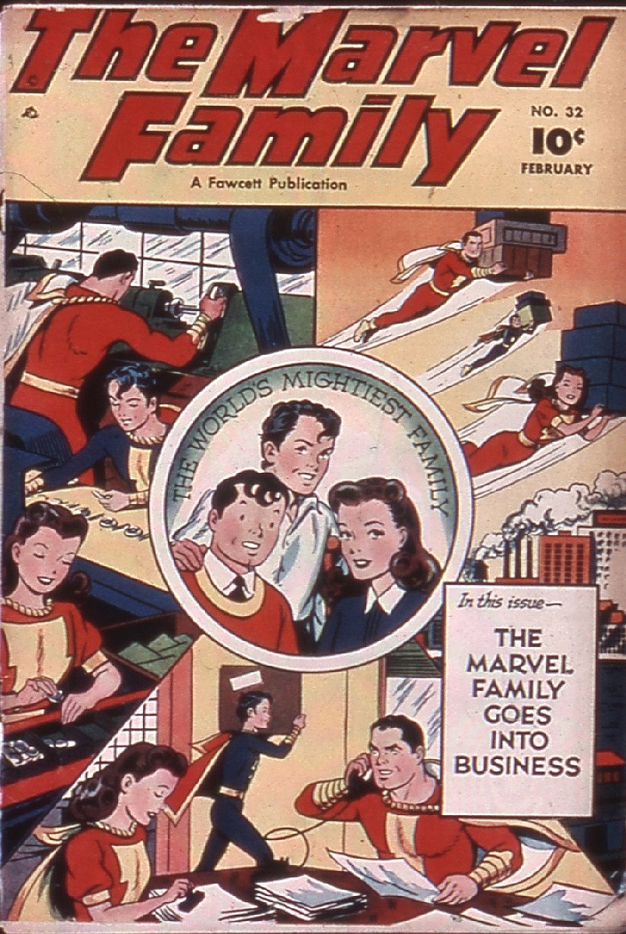 Read online The Marvel Family comic -  Issue #32 - 1