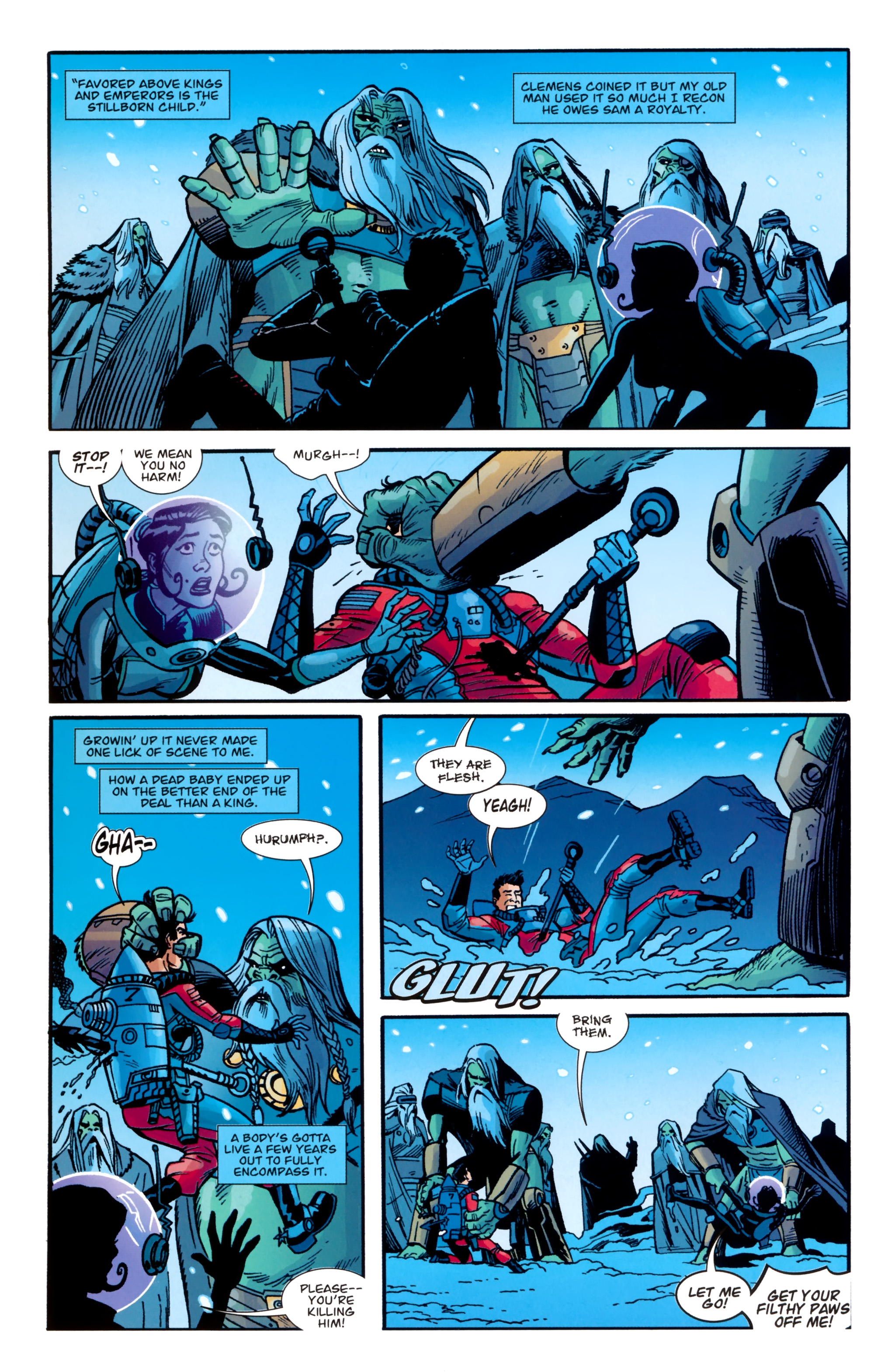 Read online Fear Agent comic -  Issue #4 - 3