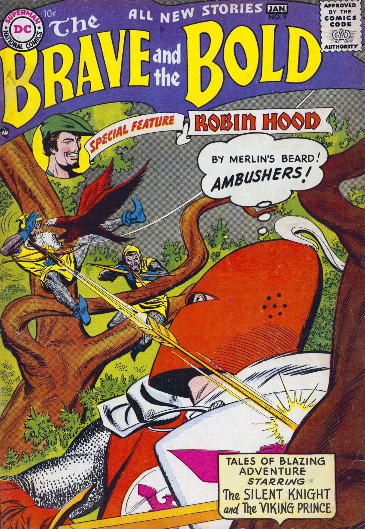 Read online The Brave and the Bold (1955) comic -  Issue #9 - 1