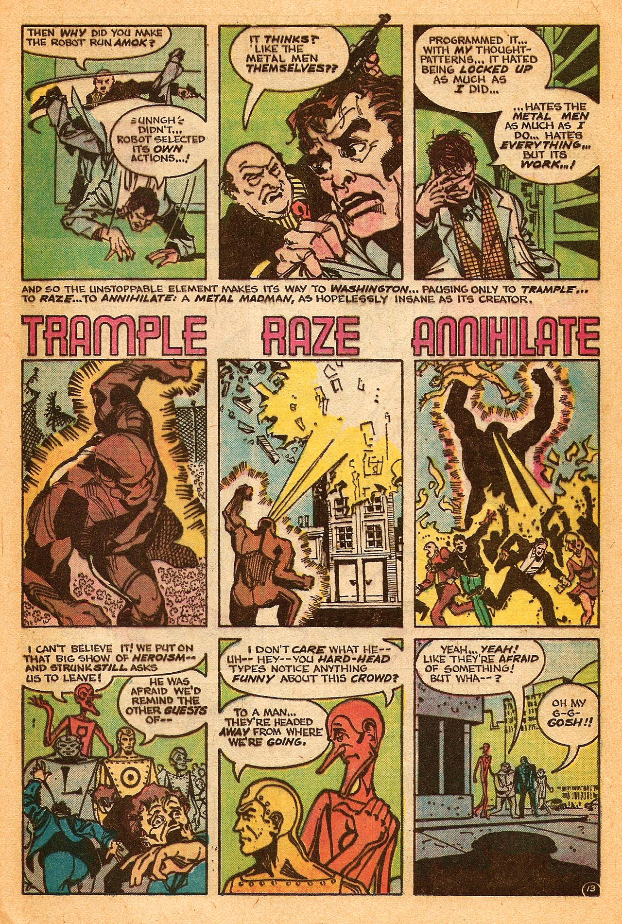 Read online Metal Men (1963) comic -  Issue #45 - 25