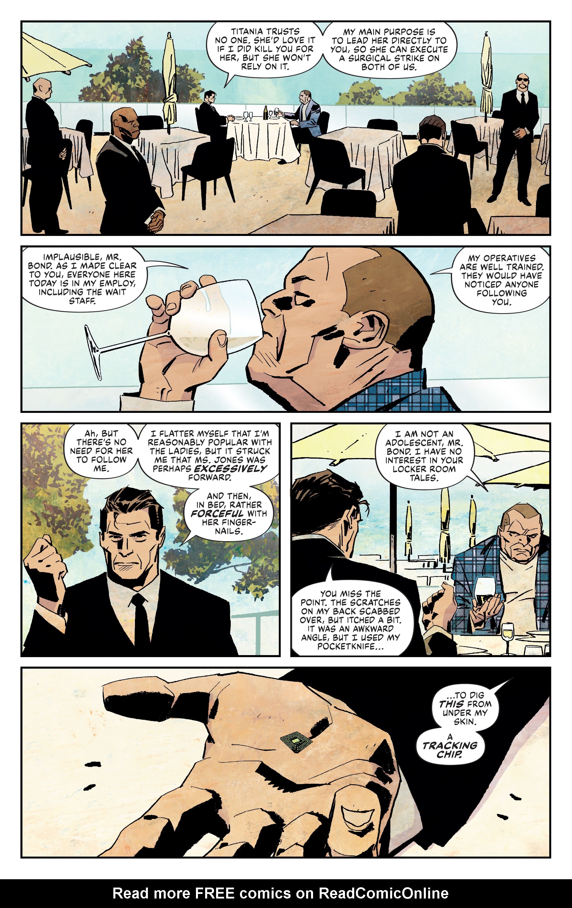 Read online James Bond: Agent of Spectre comic -  Issue #4 - 4