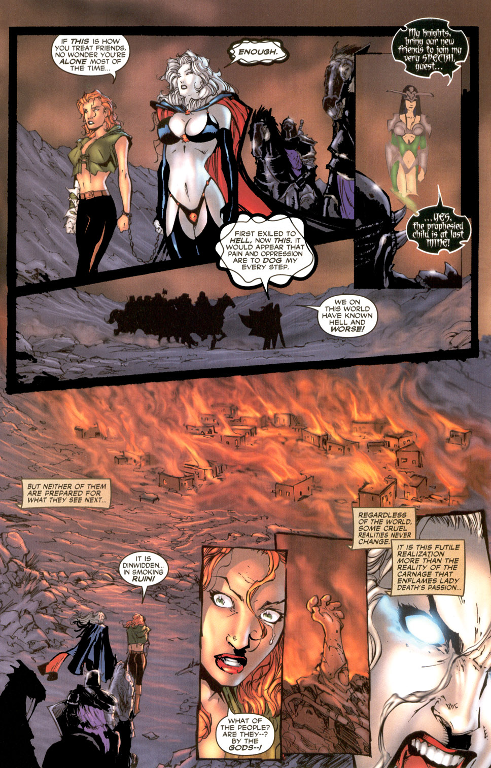 Read online Lady Death/Medieval Witchblade comic -  Issue #1 - 21