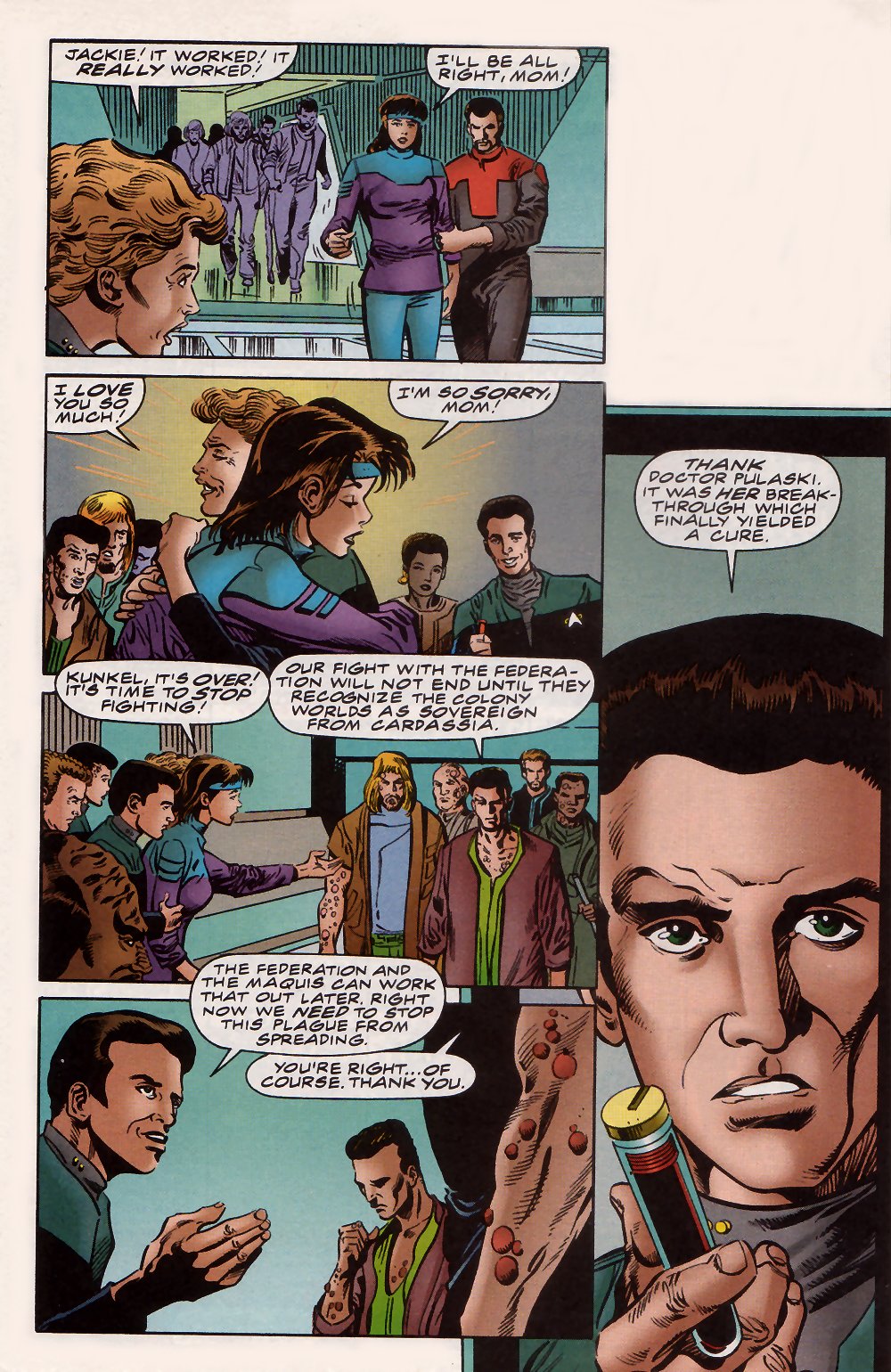 Read online Star Trek: Deep Space Nine (1996) comic -  Issue #4 - 21