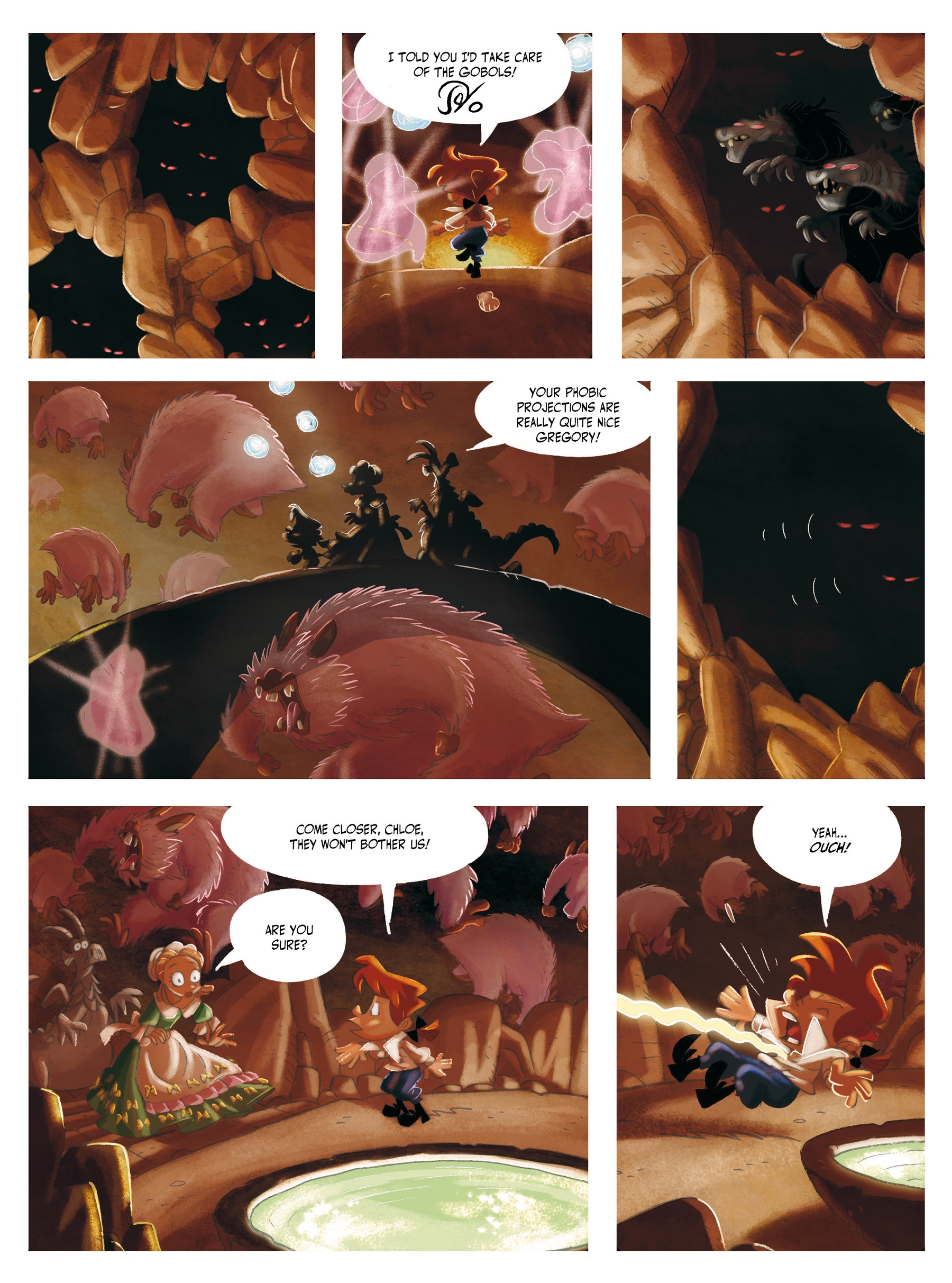 Read online Gregory and the Gargoyles comic -  Issue #5 - 44