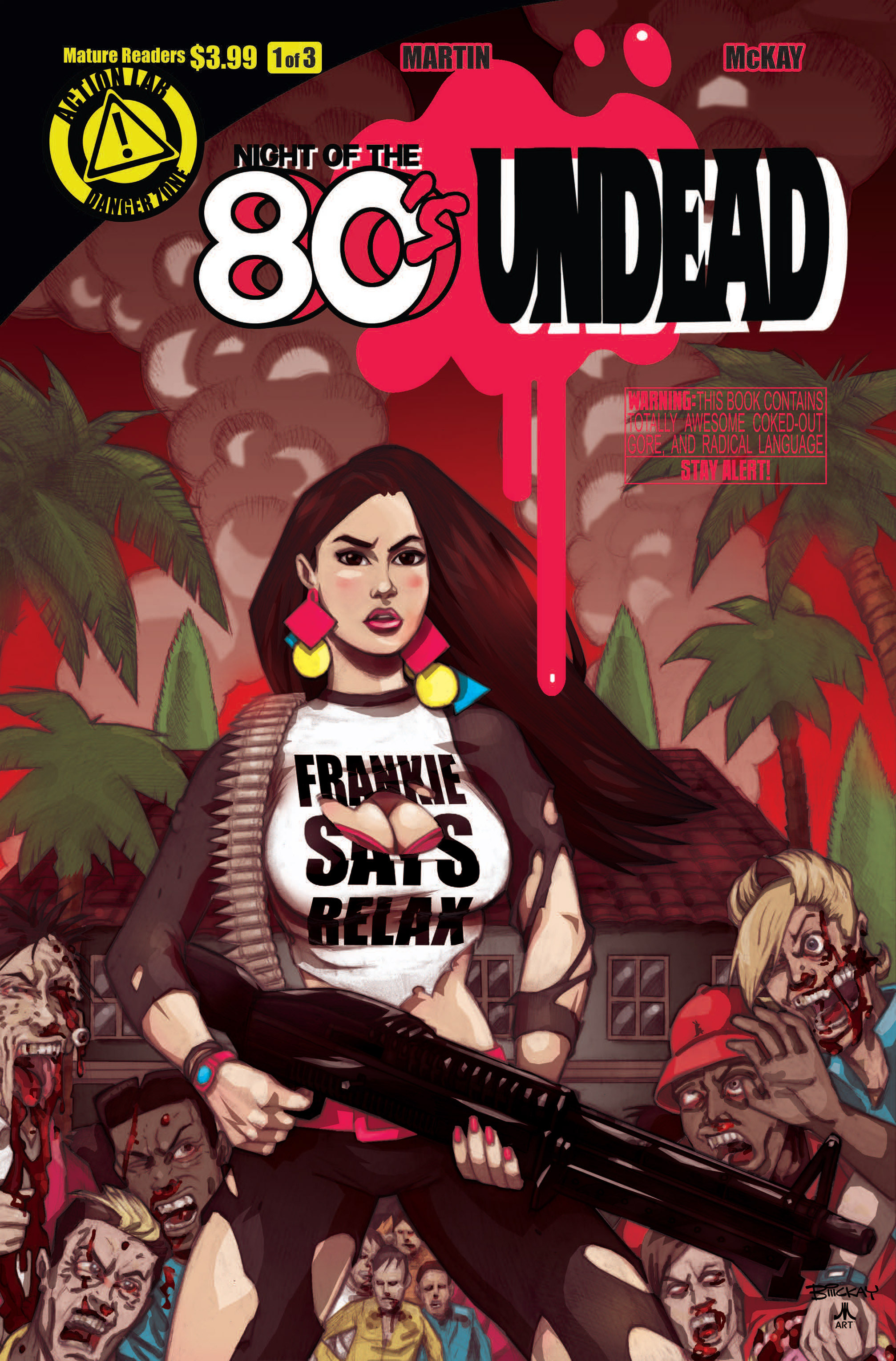 Read online Night of the 80's Undead comic -  Issue # TPB - 2