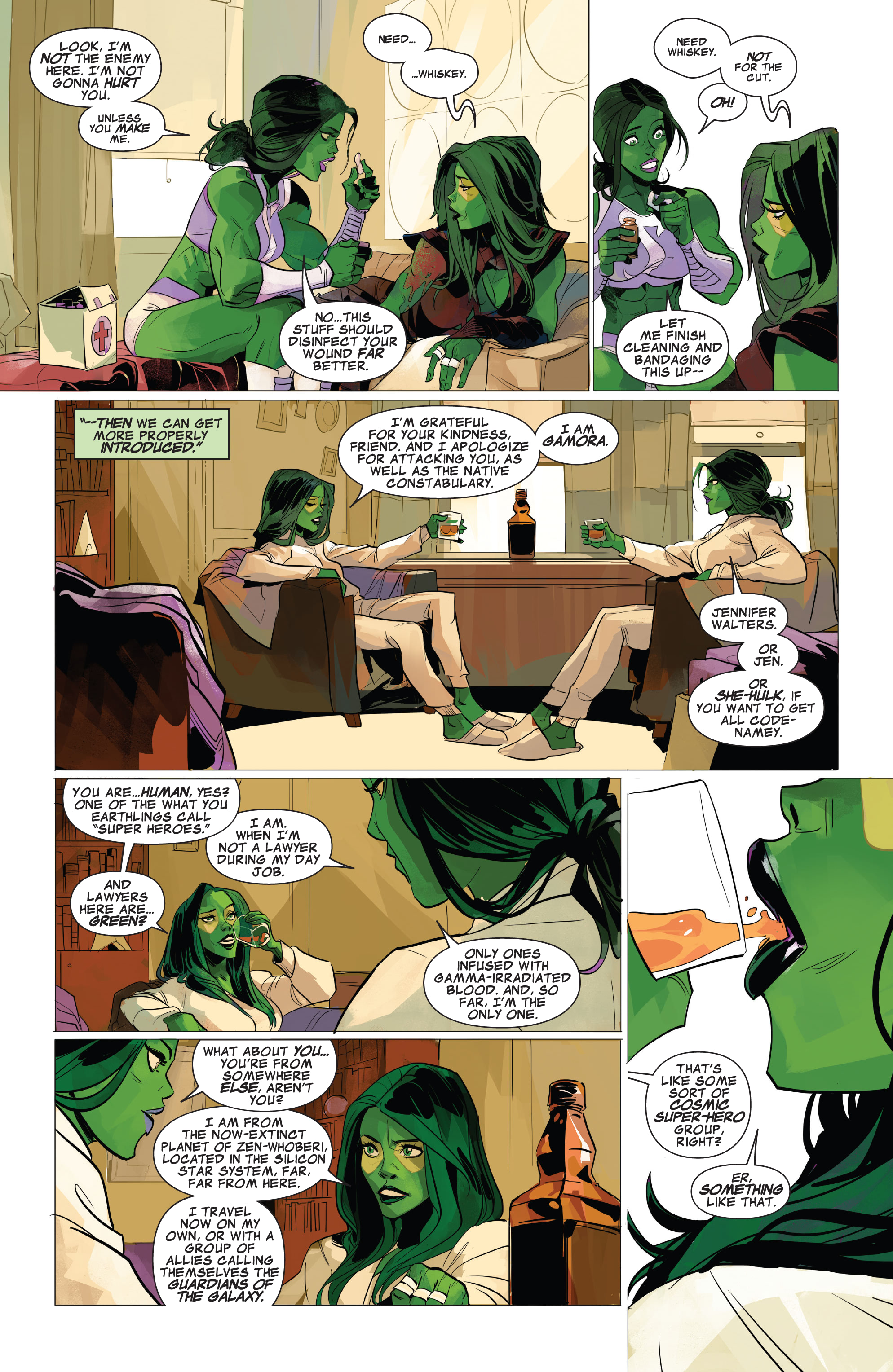Read online Marvel-Verse: Thanos comic -  Issue #Marvel-Verse (2019) She-Hulk - 101