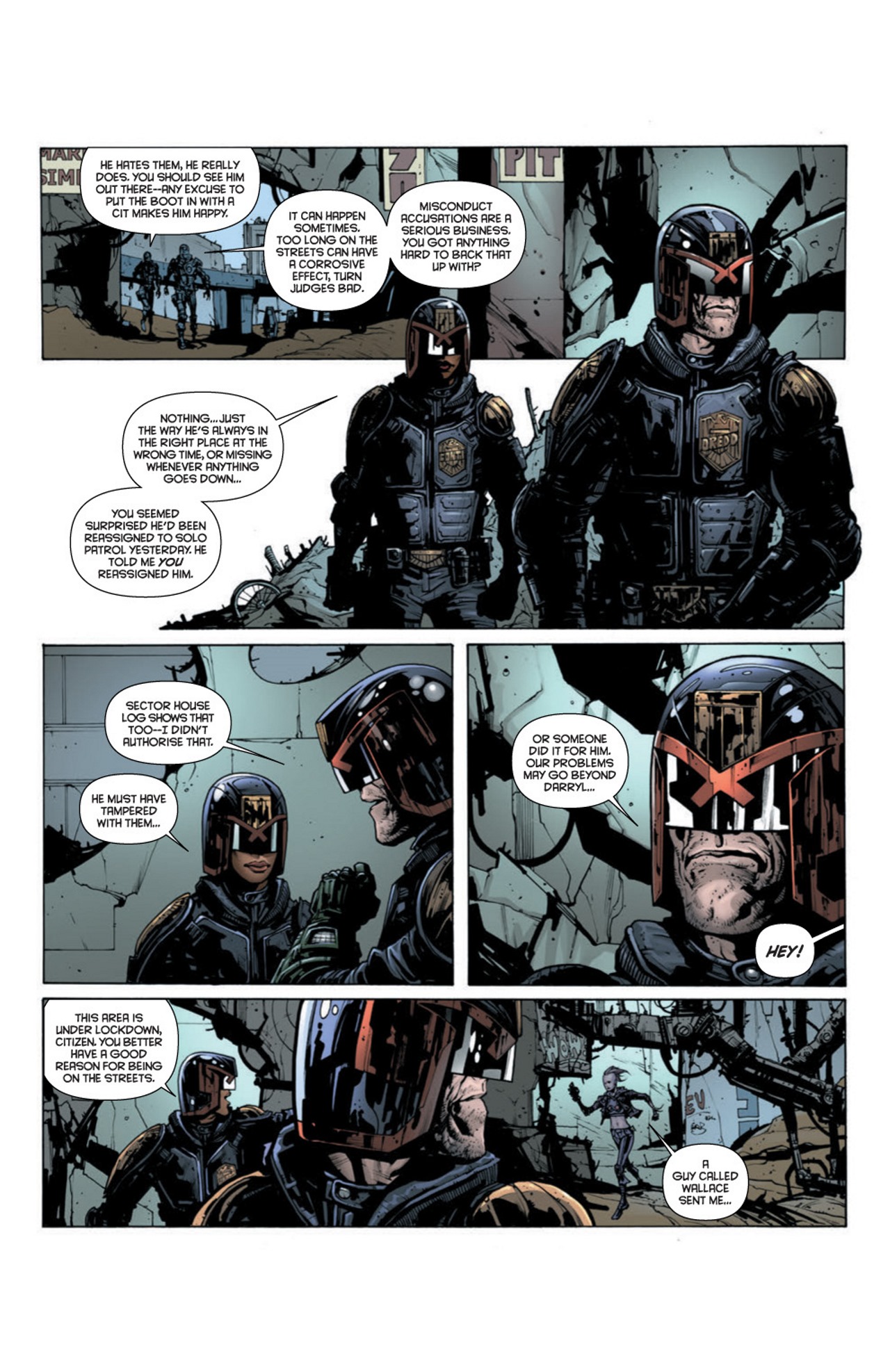 Read online Dredd: Uprise comic -  Issue #2 - 9
