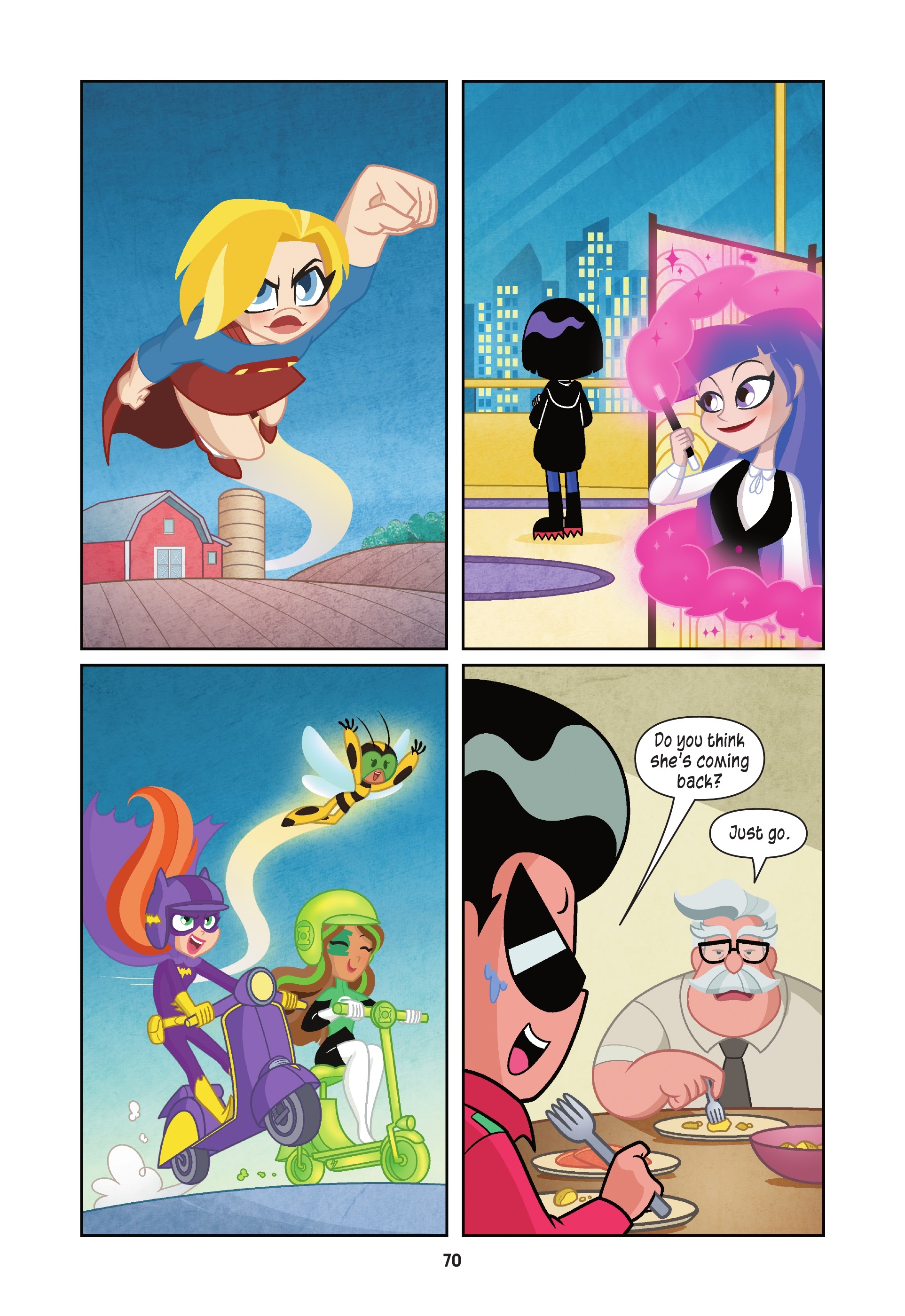 Read online Teen Titans Go!/DC Super Hero Girls: Exchange Students comic -  Issue # TPB (Part 1) - 69