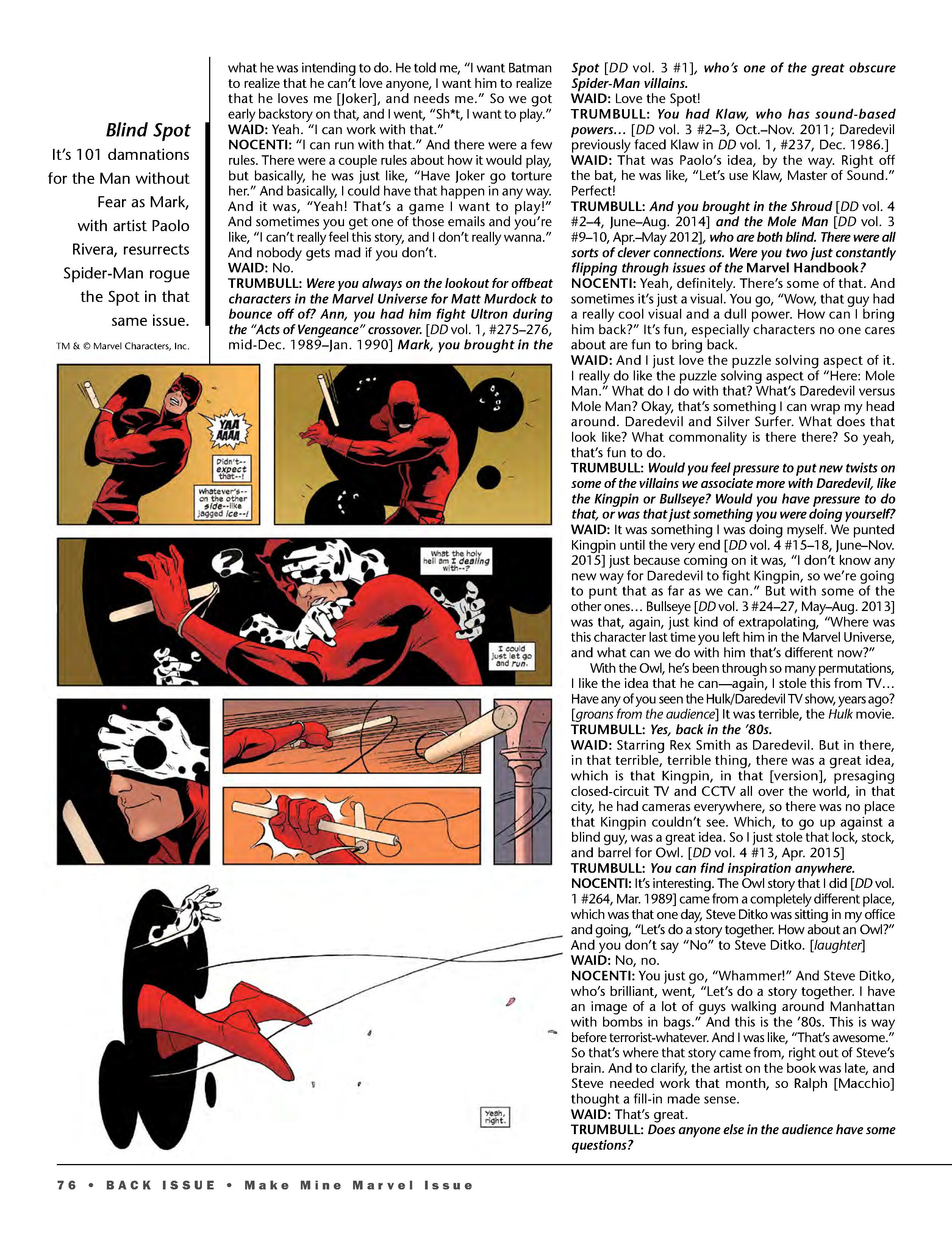 Read online Back Issue comic -  Issue #110 - 78