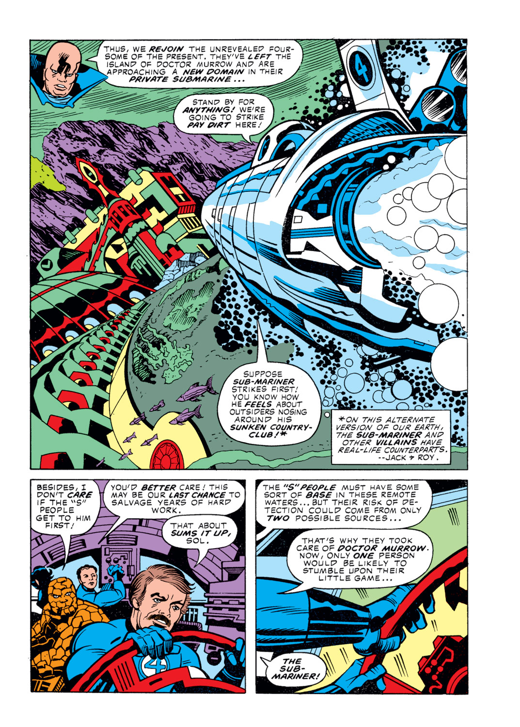 What If? (1977) issue 11 - The original marvel bullpen had become the Fantastic Four - Page 22