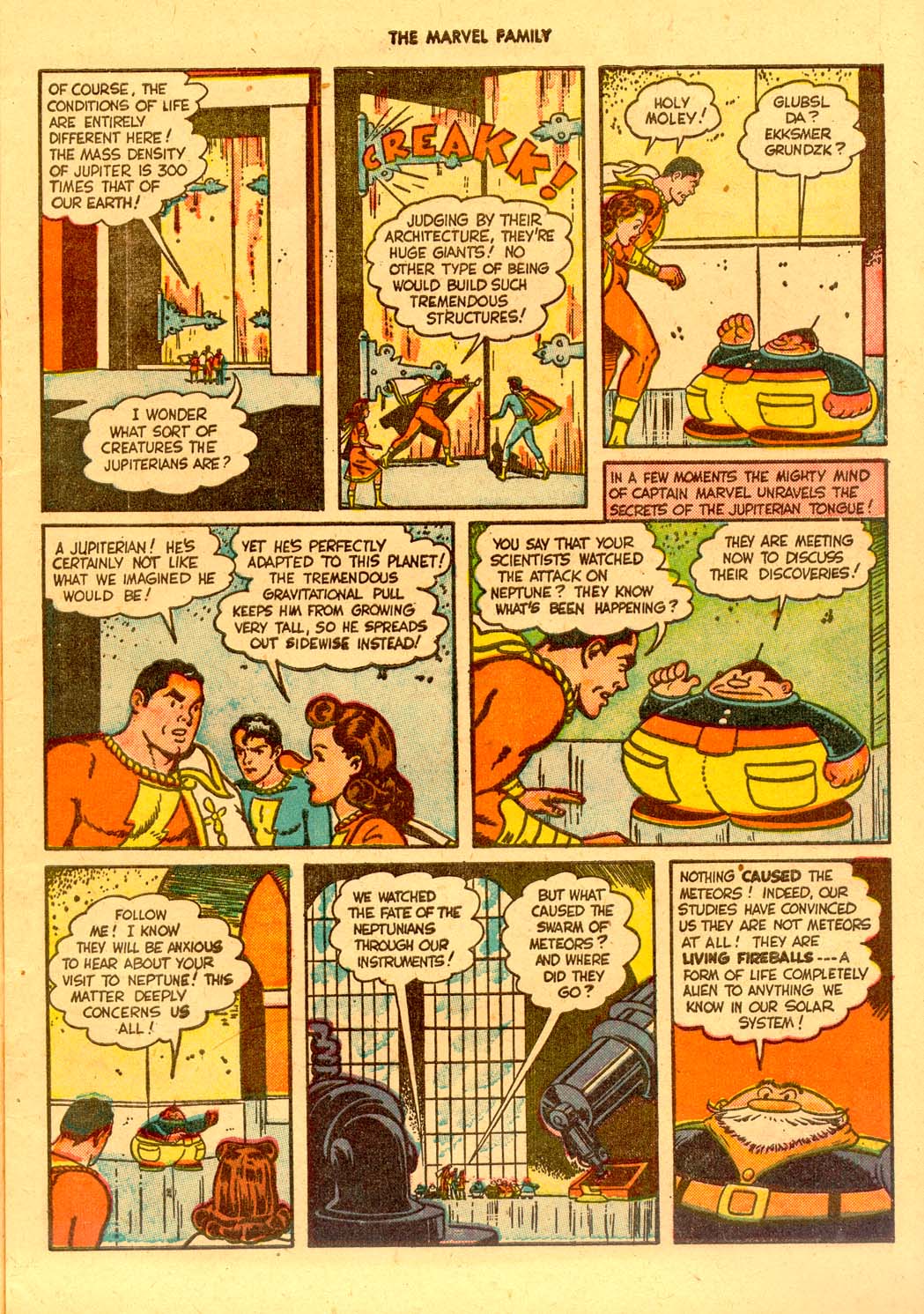 Read online The Marvel Family comic -  Issue #36 - 7