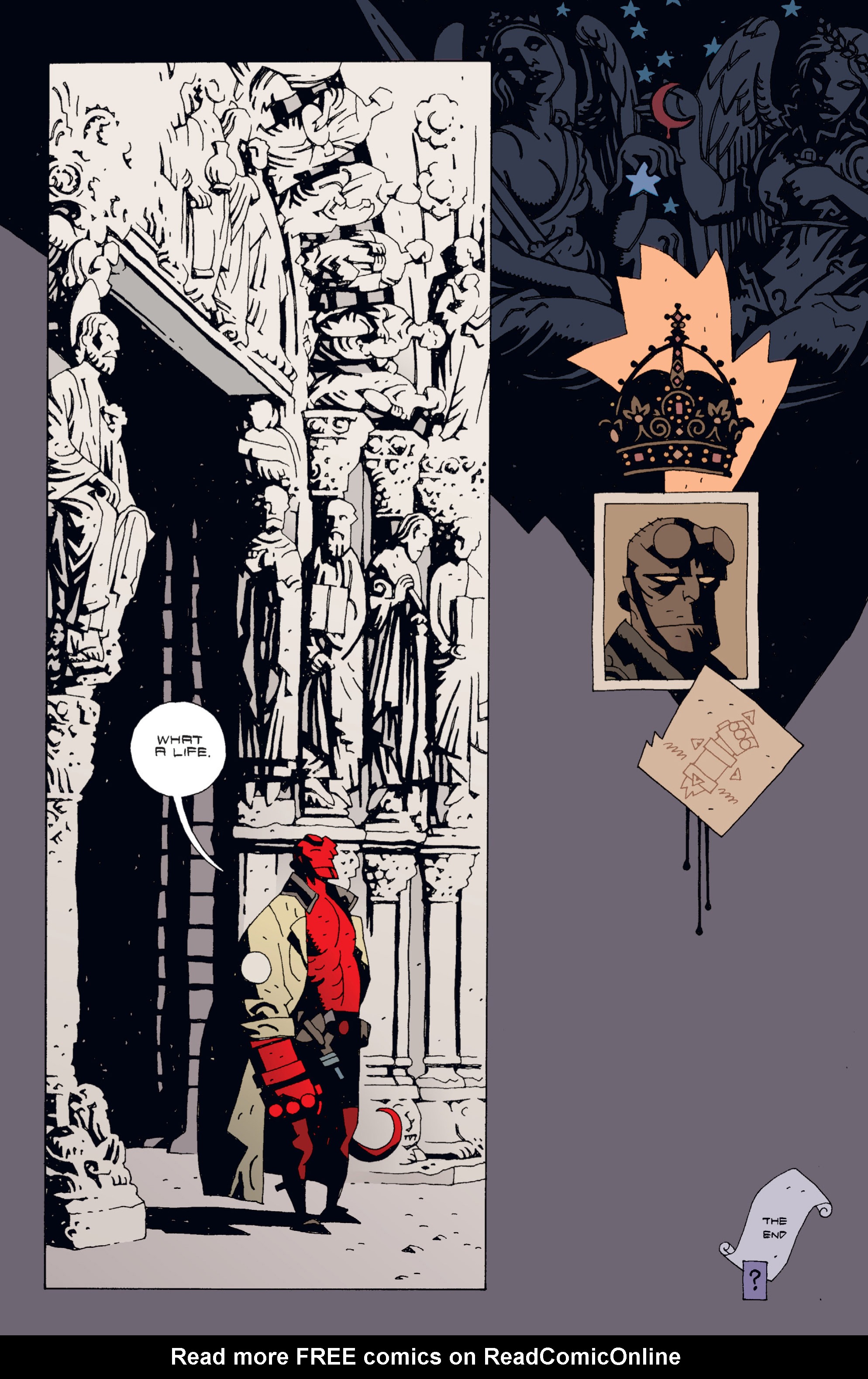 Read online Hellboy comic -  Issue #4 - 76