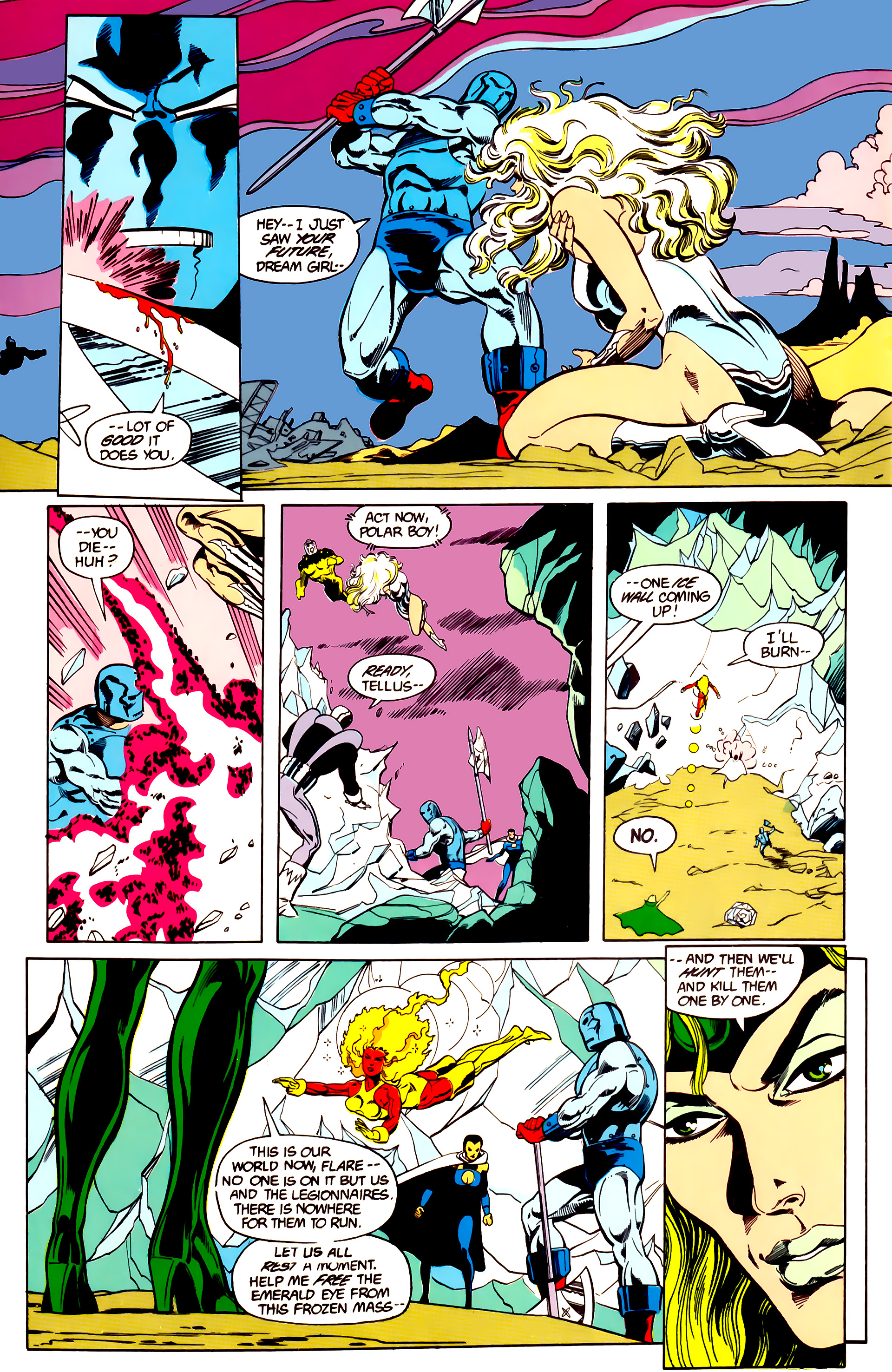 Read online Legion of Super-Heroes (1984) comic -  Issue #26 - 6