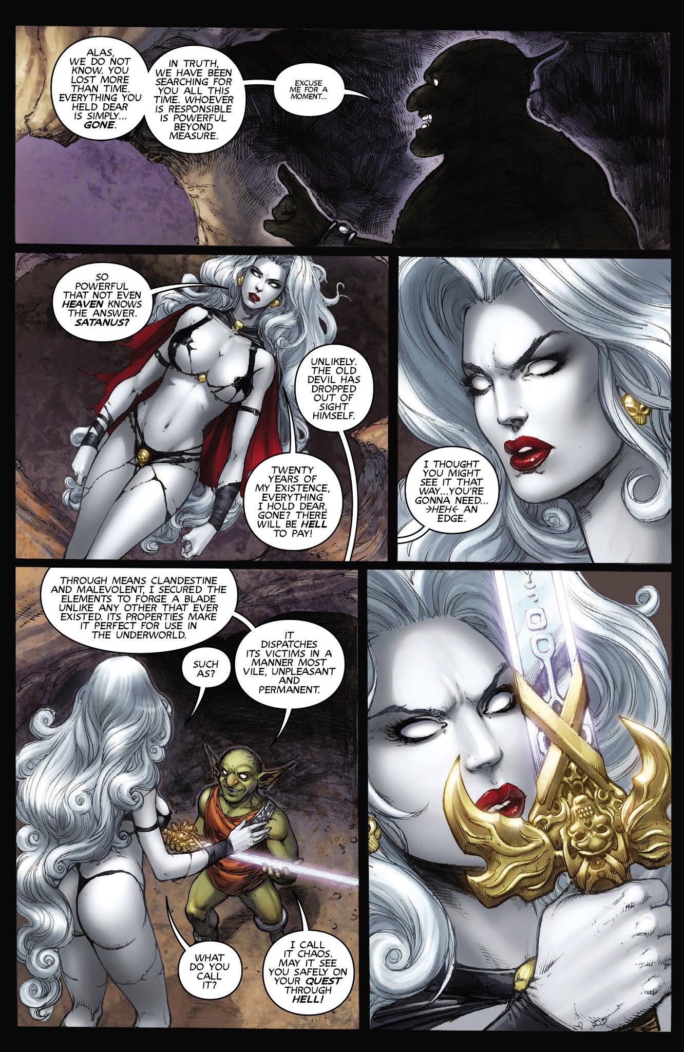 Read online Lady Death: Chaos Rules comic -  Issue # Full - 5