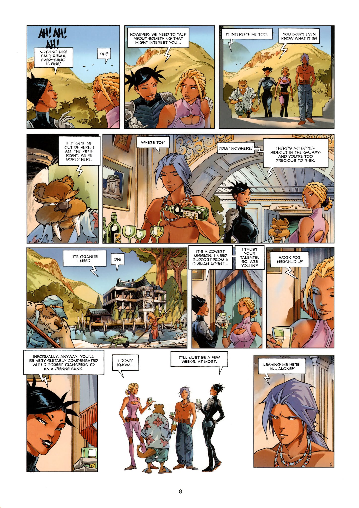 Read online Ythaq comic -  Issue #11 - 10