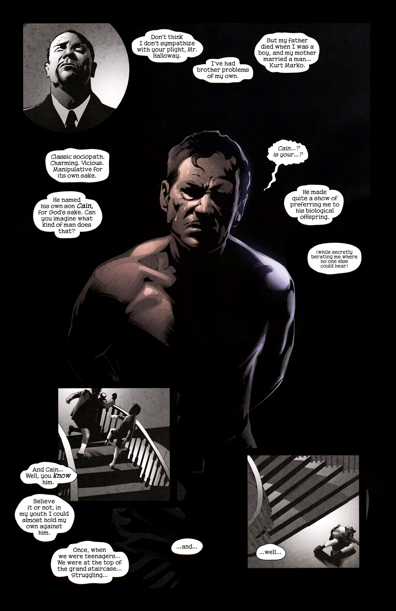 Read online X-Men Noir: Mark of Cain comic -  Issue #3 - 4