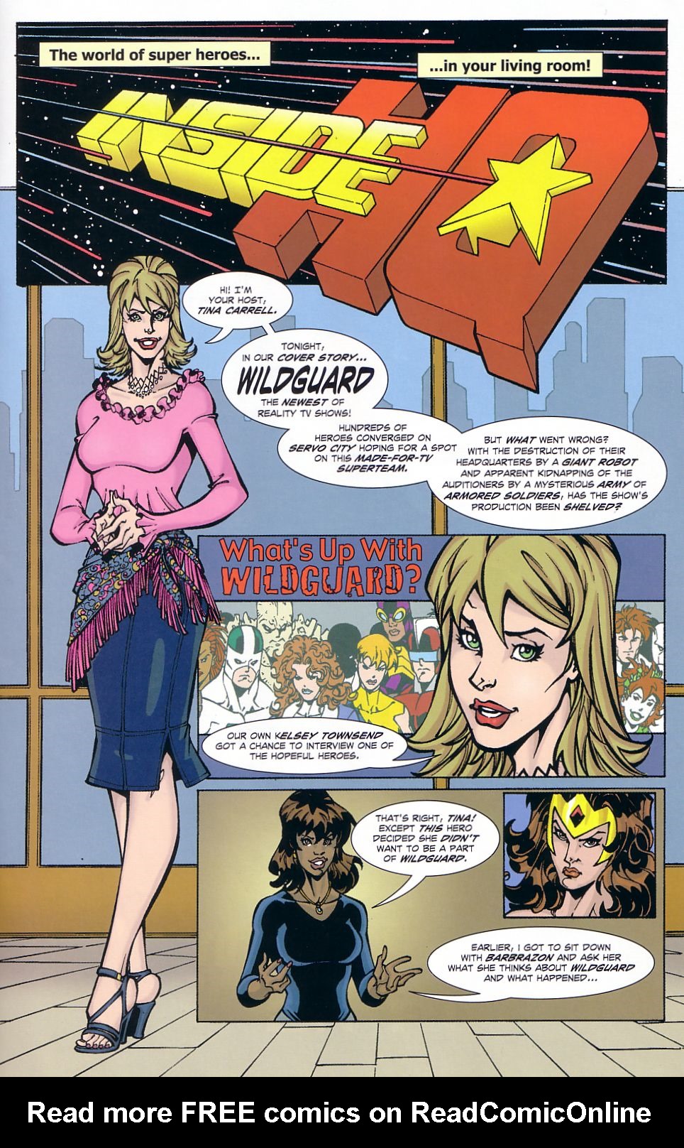 Read online Wildguard: Casting Call comic -  Issue #3 - 3