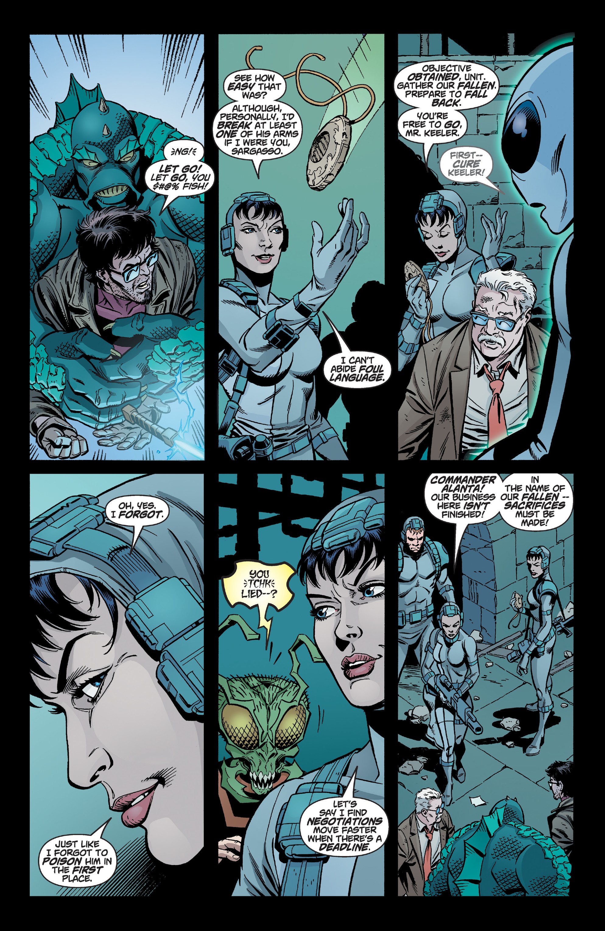 Read online Section Zero (2019) comic -  Issue #3 - 29