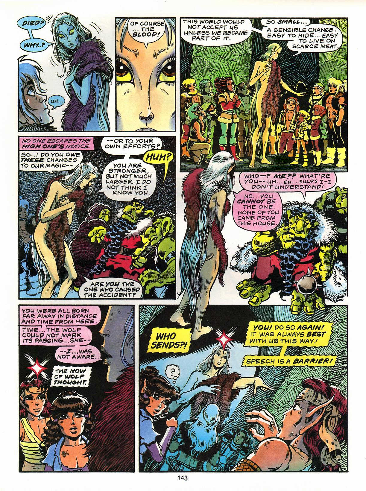 Read online ElfQuest (Starblaze Edition) comic -  Issue # TPB 4 - 148