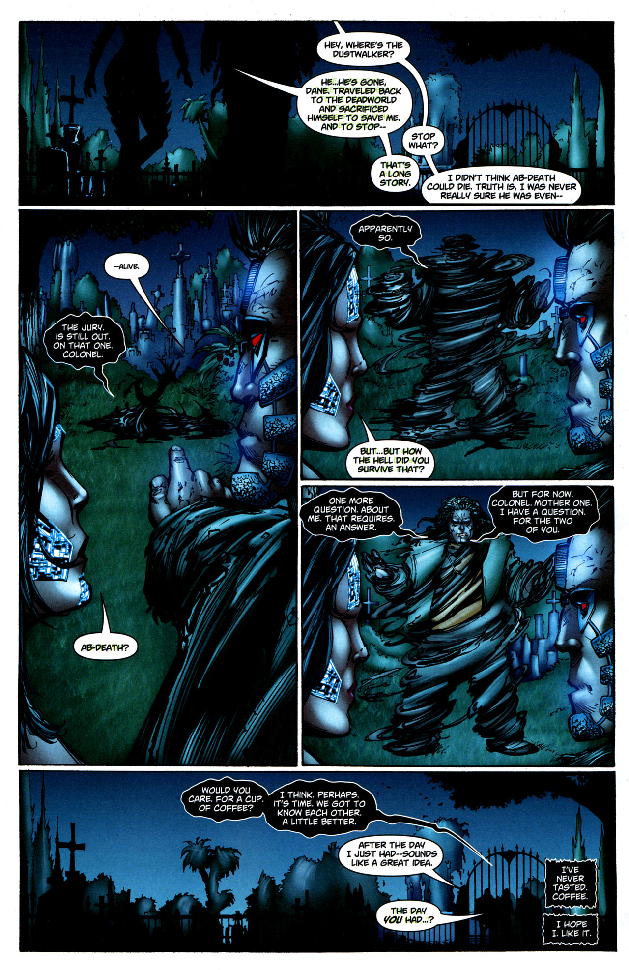 Read online Wetworks (2006) comic -  Issue #11 - 24
