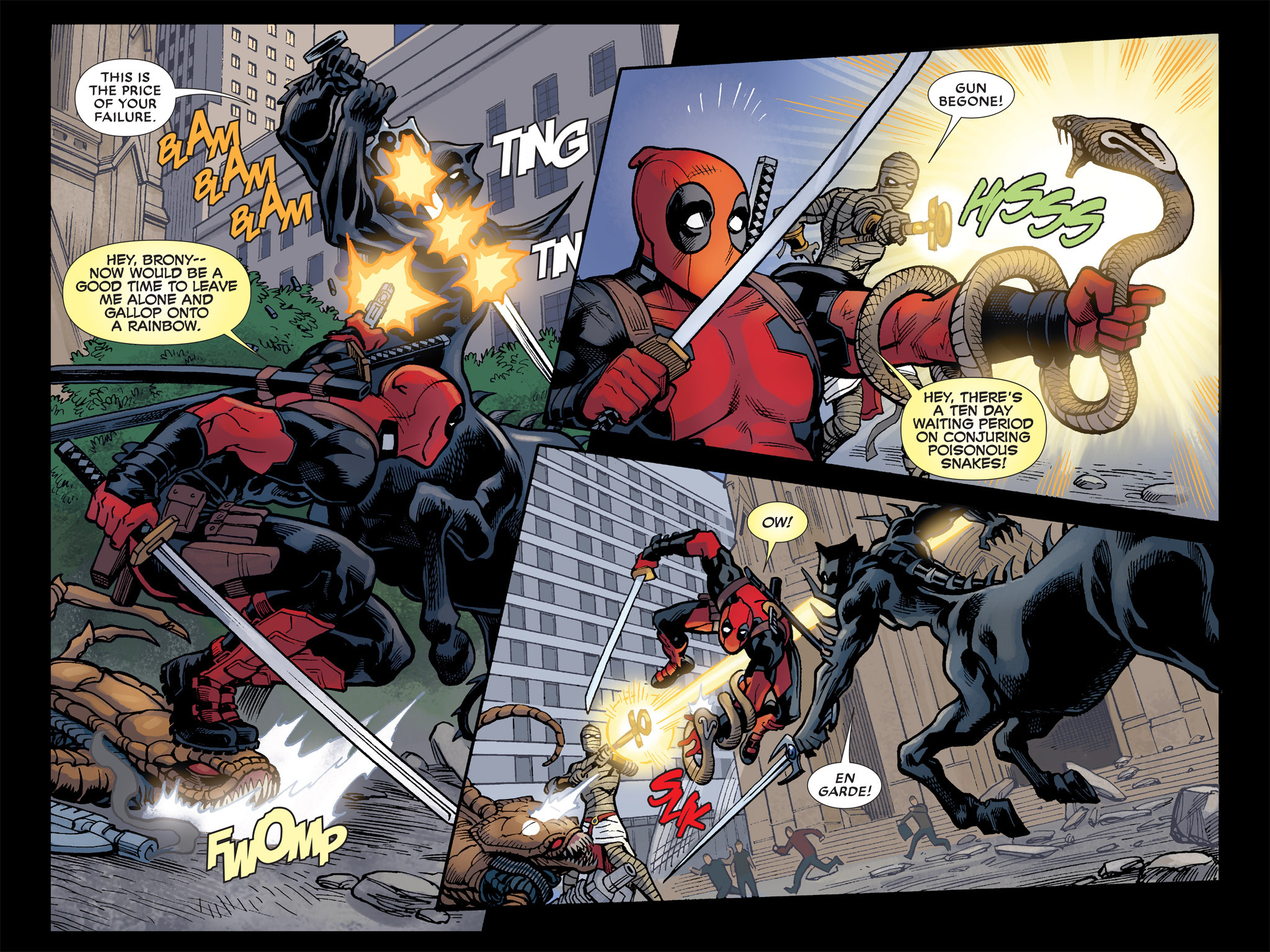 Read online Deadpool: Dracula's Gauntlet comic -  Issue # Part 7 - 39