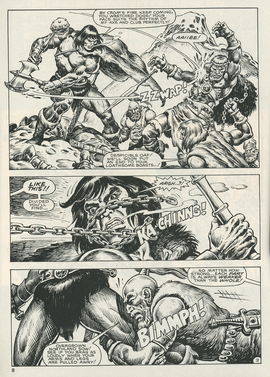 The Savage Sword Of Conan issue 123 - Page 8