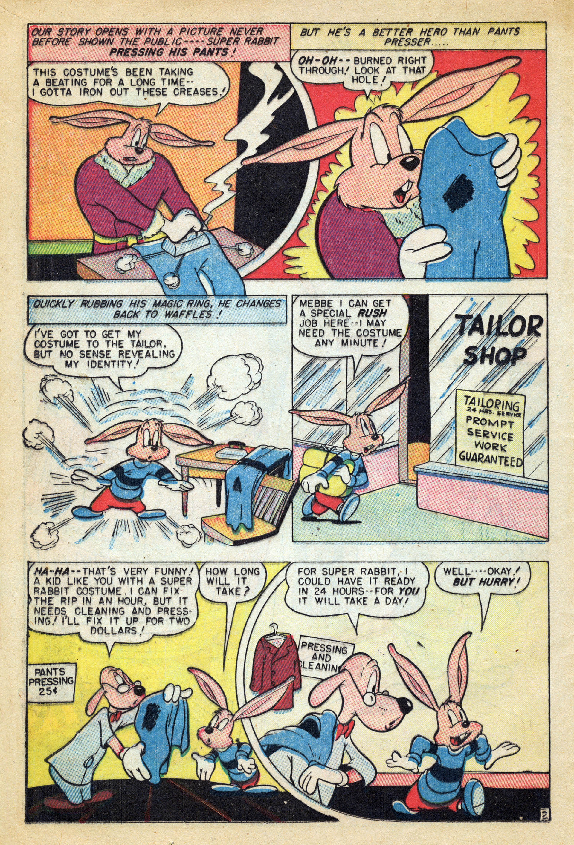 Read online Super Rabbit comic -  Issue #9 - 18