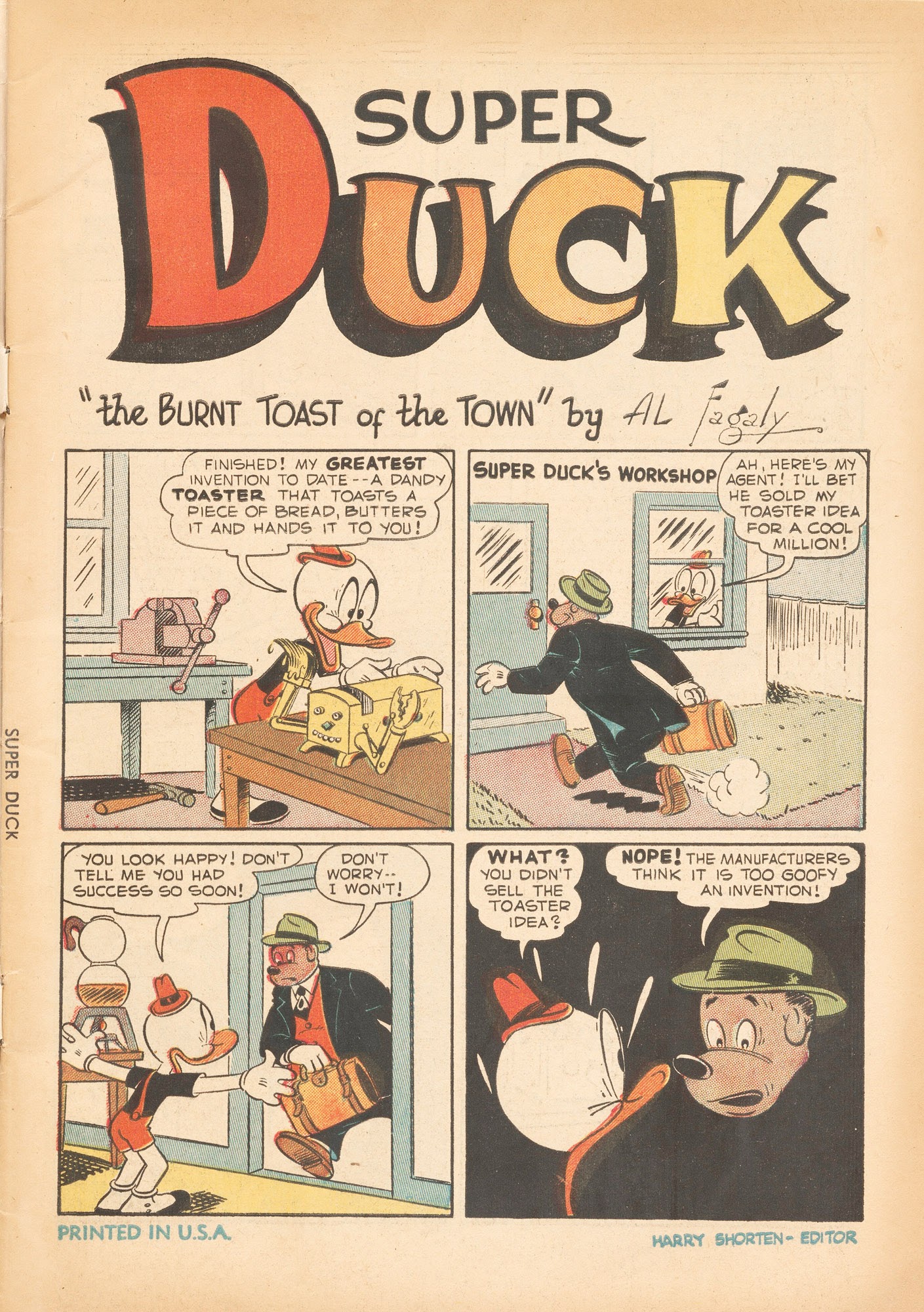 Read online Super Duck Comics comic -  Issue #26 - 3