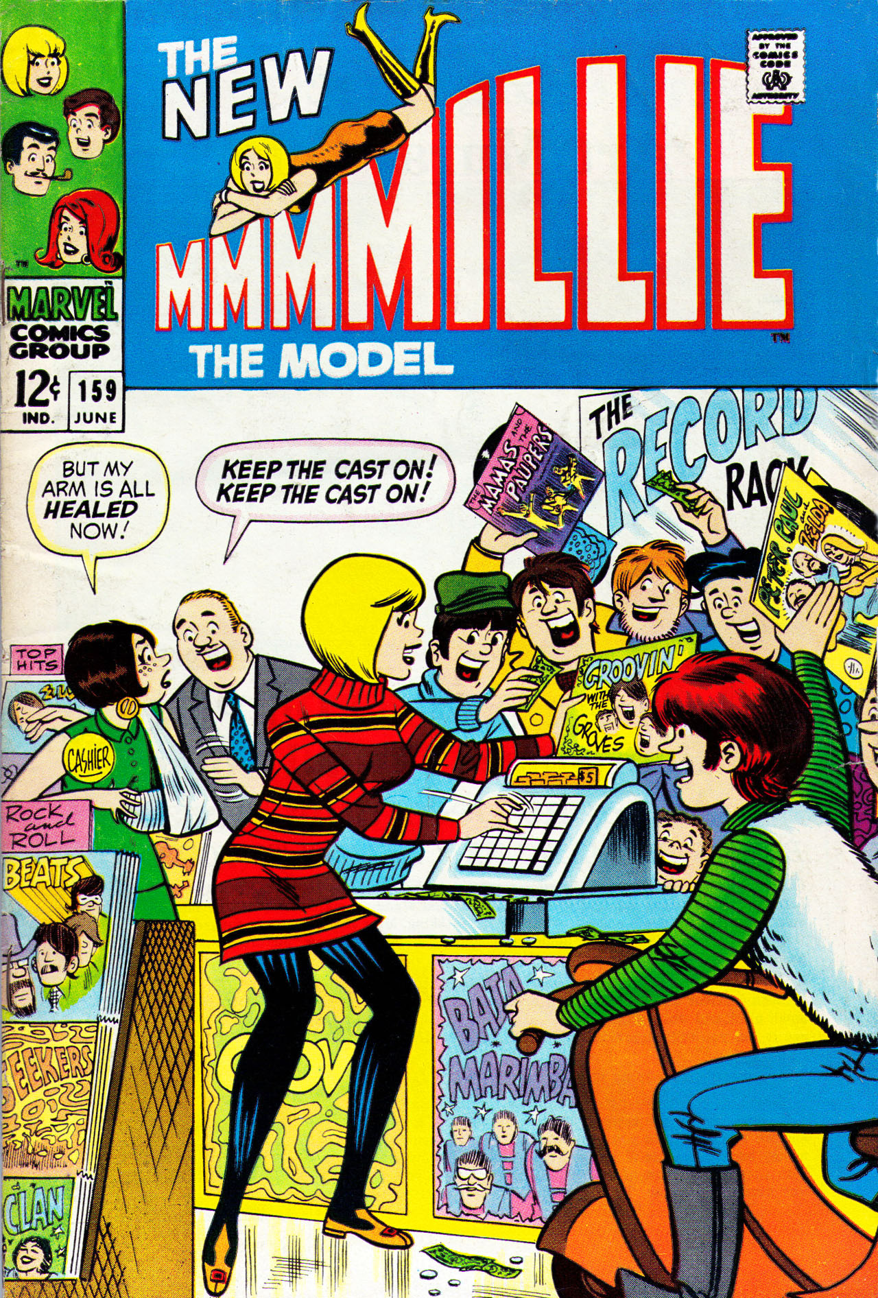 Read online Millie the Model comic -  Issue #159 - 1