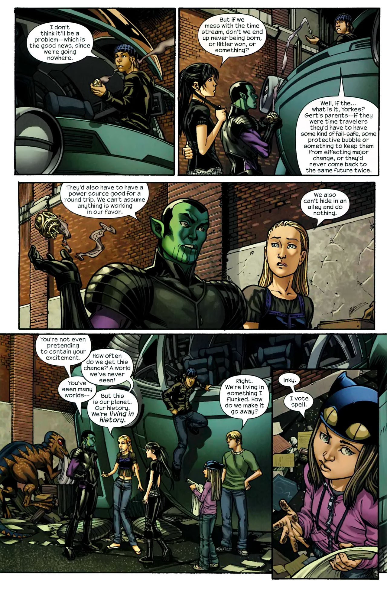 Read online Runaways (2005) comic -  Issue #27 - 5