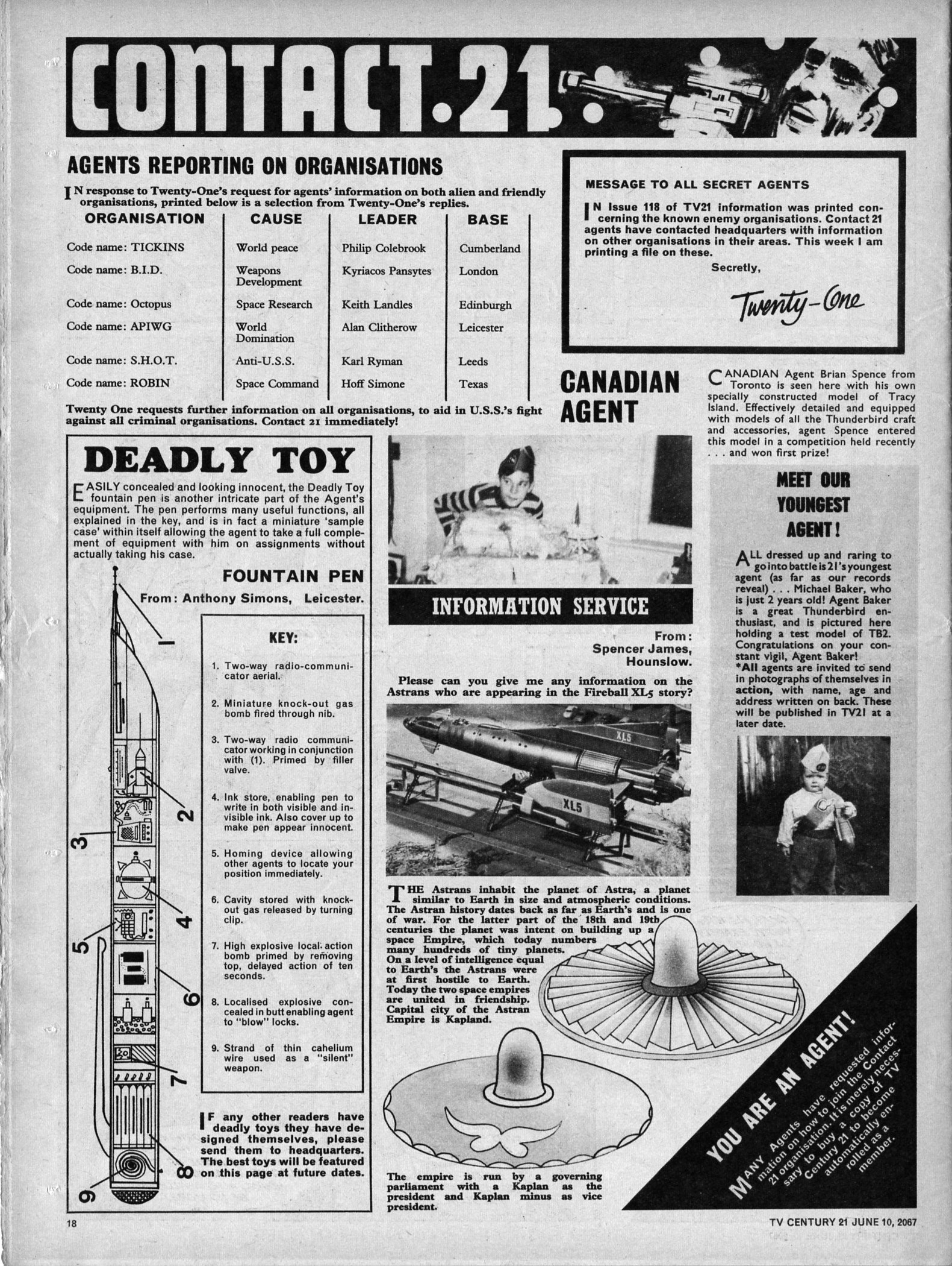 Read online TV Century 21 (TV 21) comic -  Issue #125 - 17
