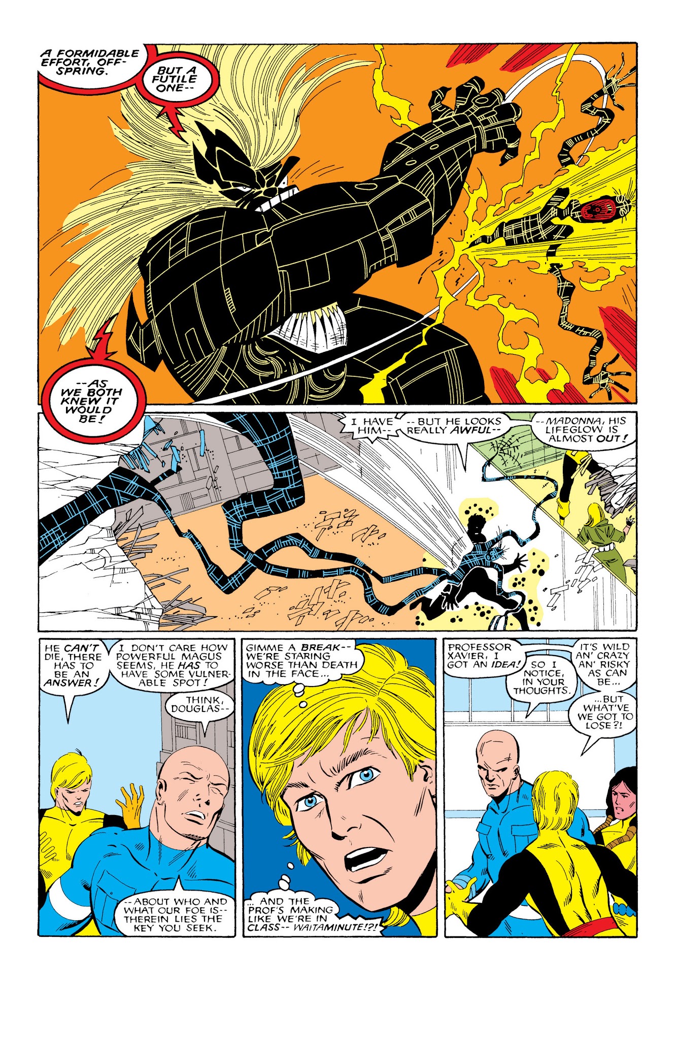 Read online New Mutants Classic comic -  Issue # TPB 7 - 83